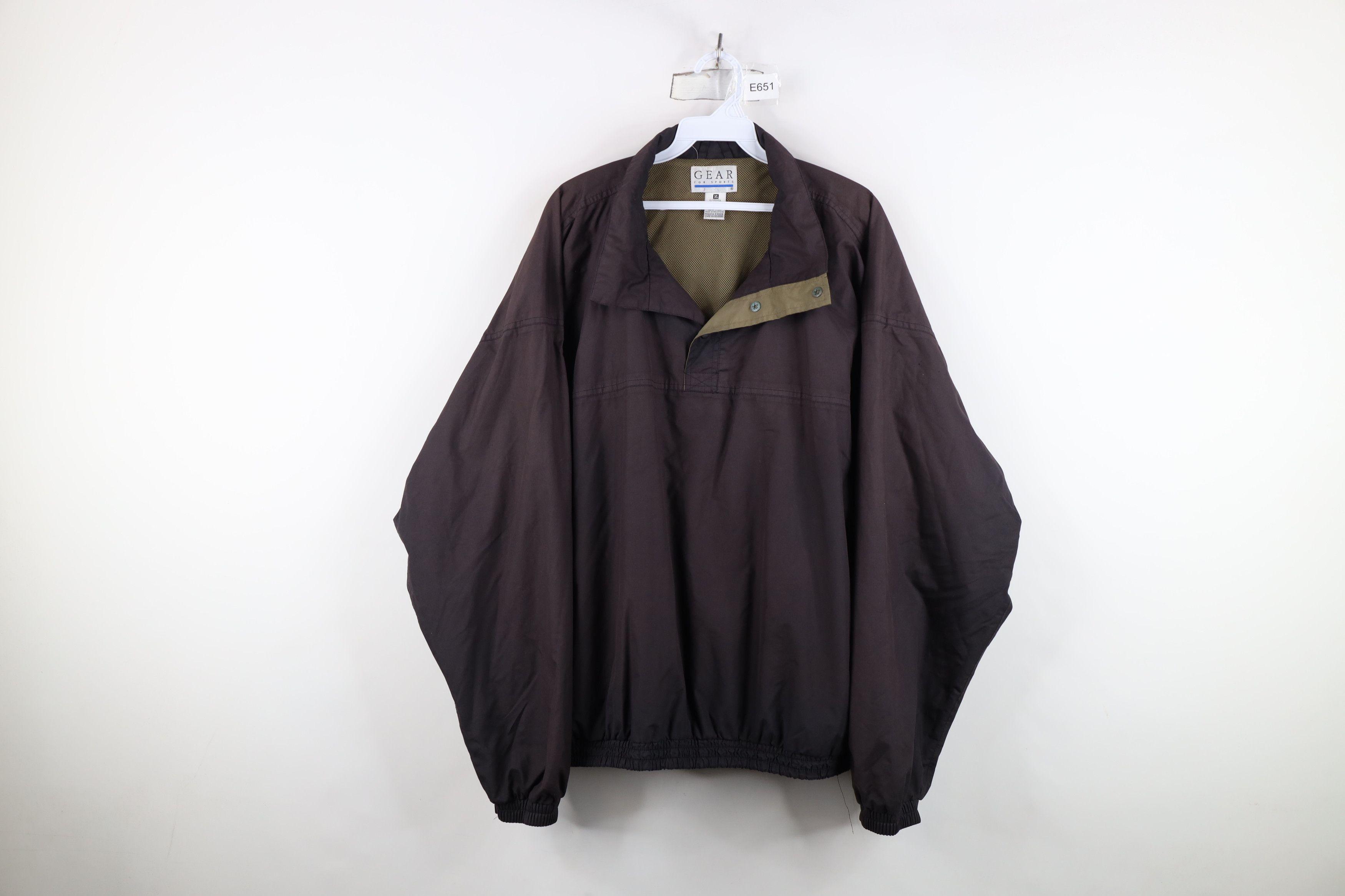 Vintage Vintage 90s Streetwear Pullover Windbreaker Golf Jacket Size US XL / EU 56 / 4 - 1 Thumbnail