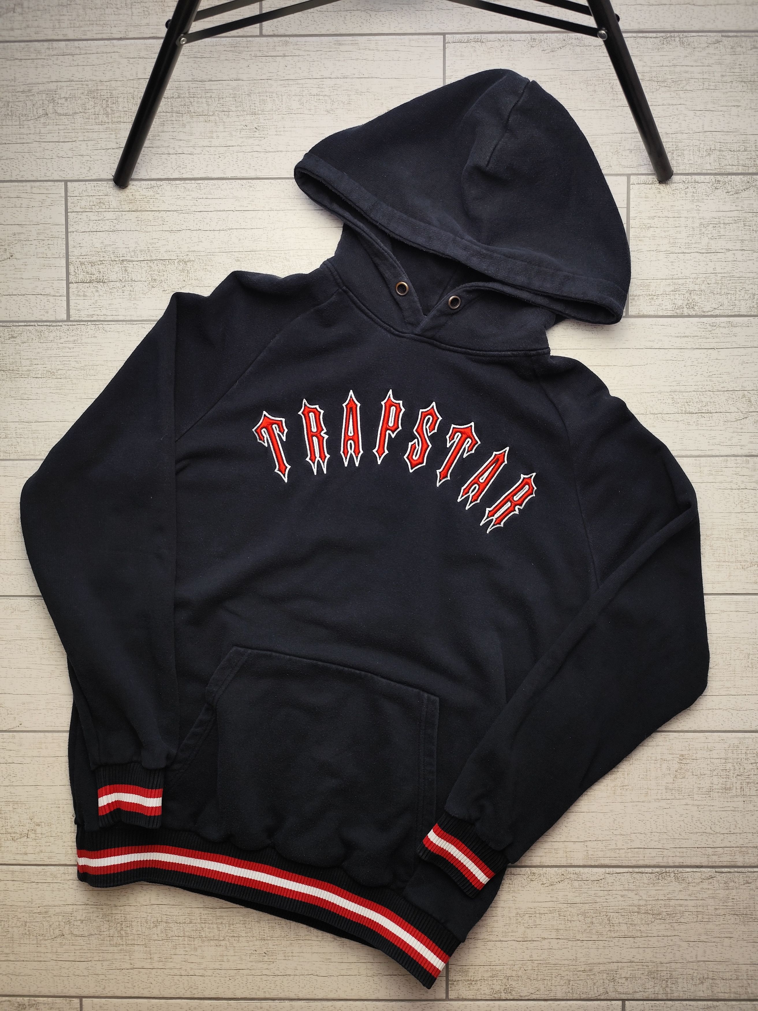 Trapstar London × Vintage Vintage sk8 Trapstar streetwear Y2K Hoodie Size US M / EU 48-50 / 2 - 1 Thumbnail