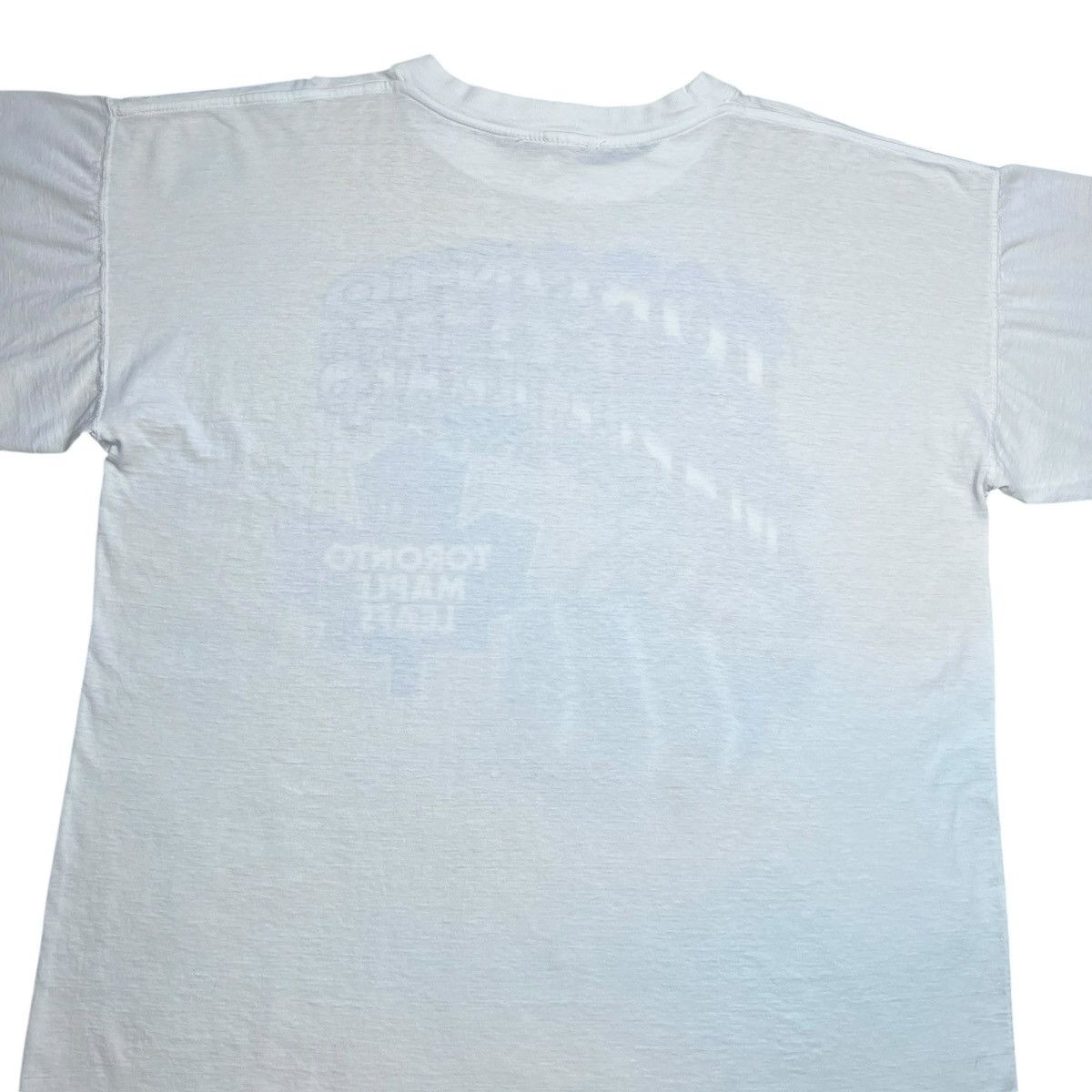 NHL Vintage 90s NHL Toronto Maple Leafs Hockey Spell Out T-Shirt Size US XL / EU 56 / 4 - 11 Thumbnail