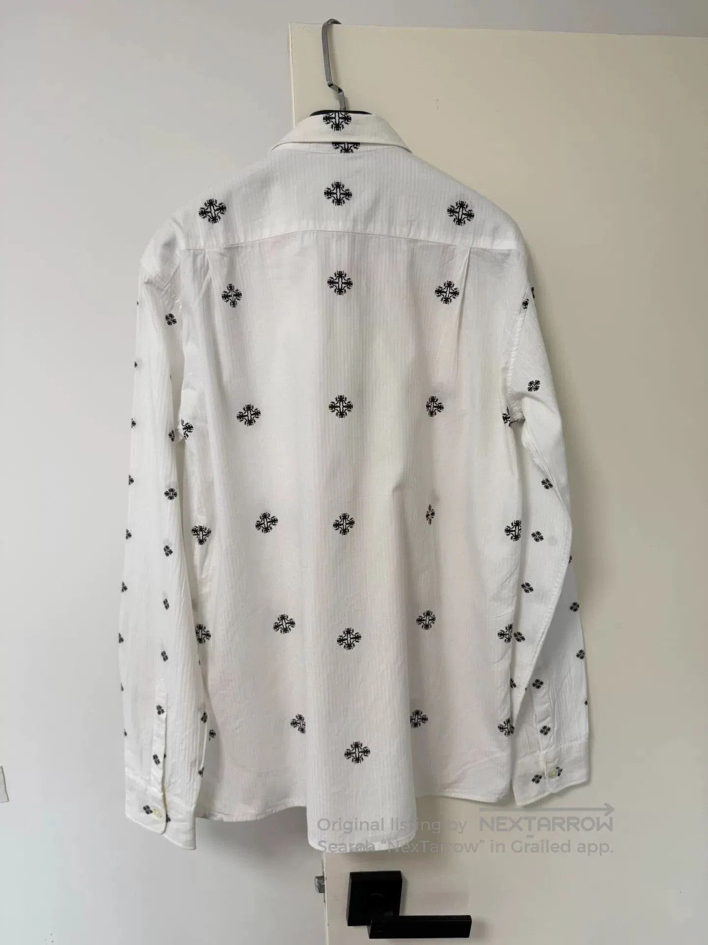 Ann Demeulemeester Ann Demeulemeester SS13 Zen Pattern Shirt. Size XXS / US 00 / IT 34 - 6 Thumbnail