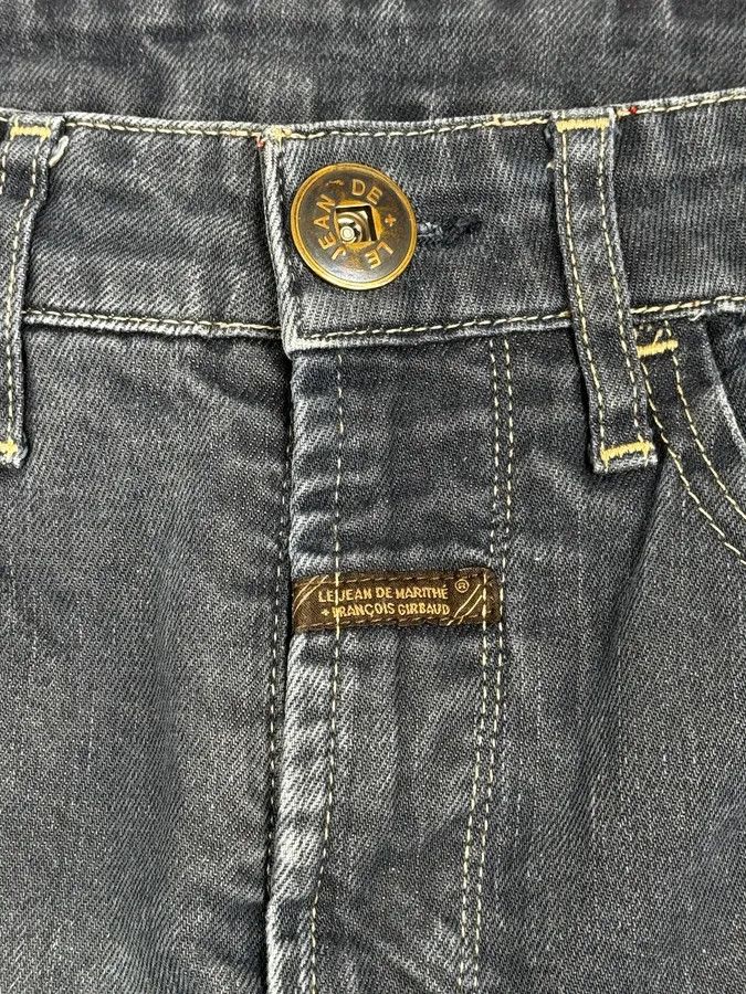 Marithe + Francois Girbaud 2000s Marithé + François Girbaud Faded Blue Slim Pants Size US 30 / EU 46 - 10 Thumbnail