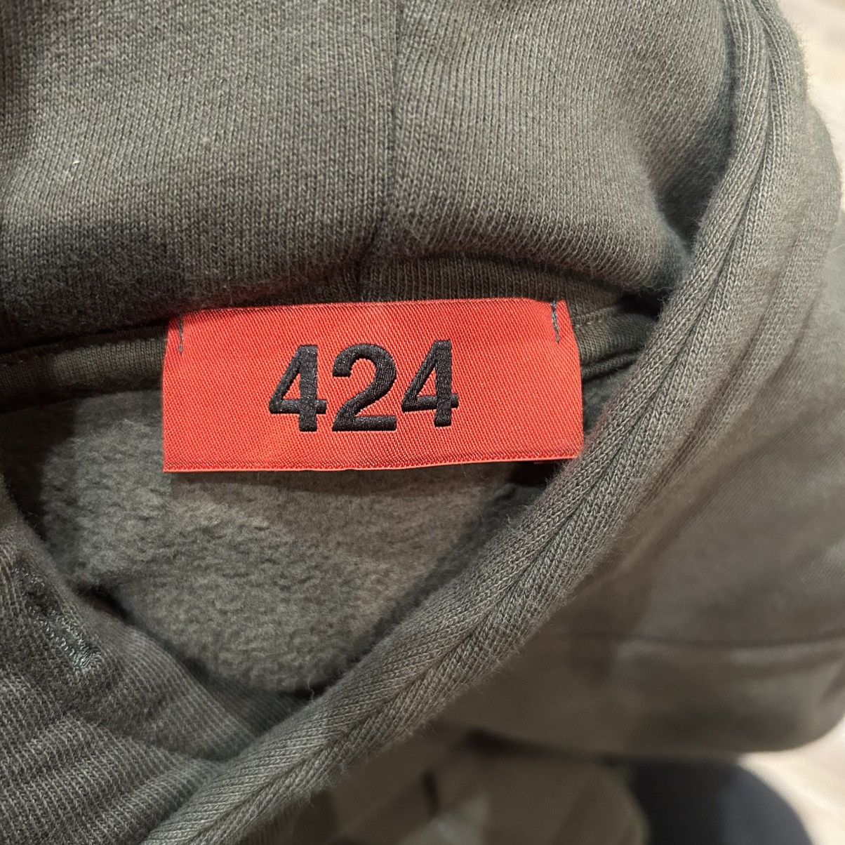 424 424 Embroidered logo Hoodie Size US L / EU 52-54 / 3 - 2 Thumbnail