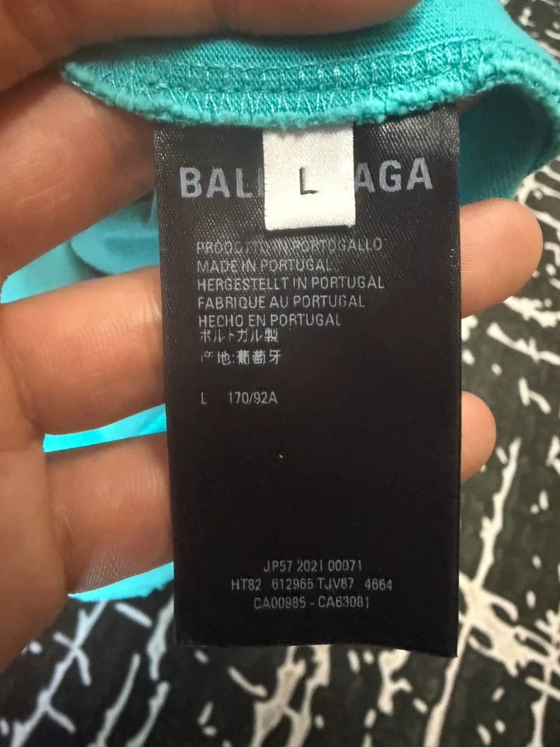 Balenciaga Balenciaga Double B logo embroidered letter round neck loo Size US L / EU 52-54 / 3 - 6 Thumbnail