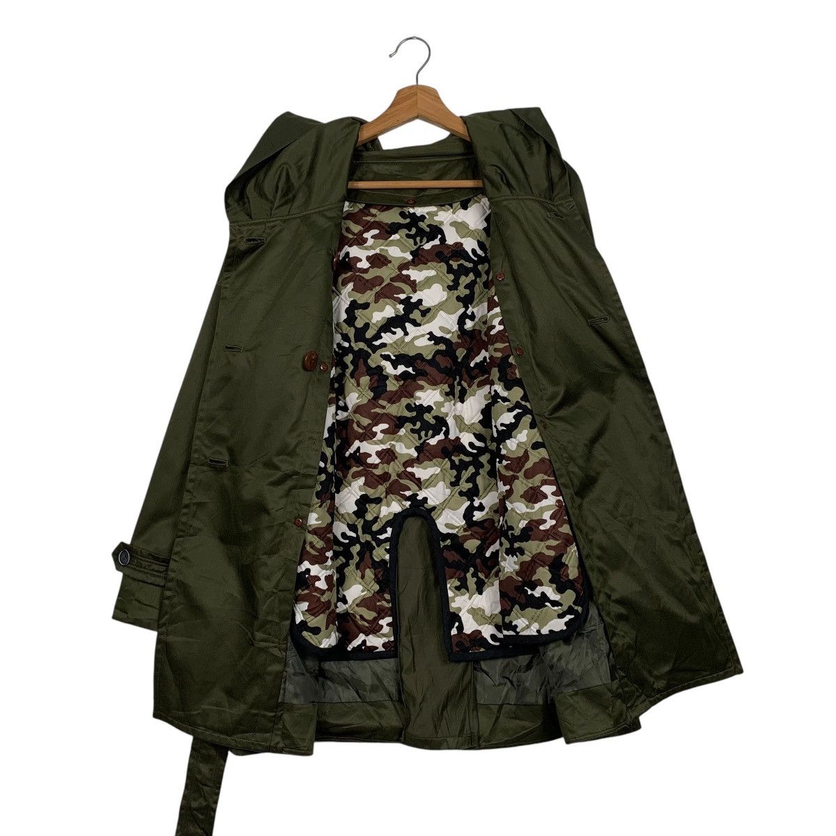 Japanese Brand Pool Studio Alivier Double Breasted Trenchcoat Size M / US 6-8 / IT 42-44 - 12 Thumbnail