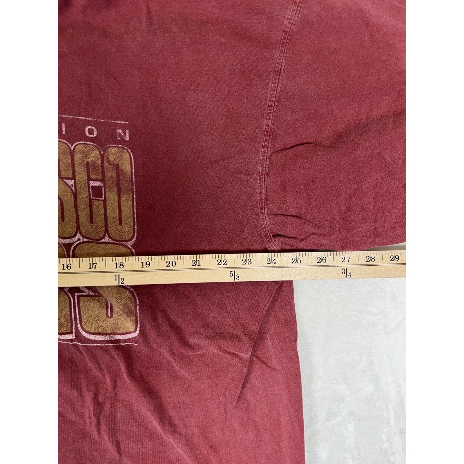 NFL Vintage San Francisco 49ers T-Shirt Size 2XL Red Retro NFL F Size US XXL / EU 58 / 5 - 7 Thumbnail