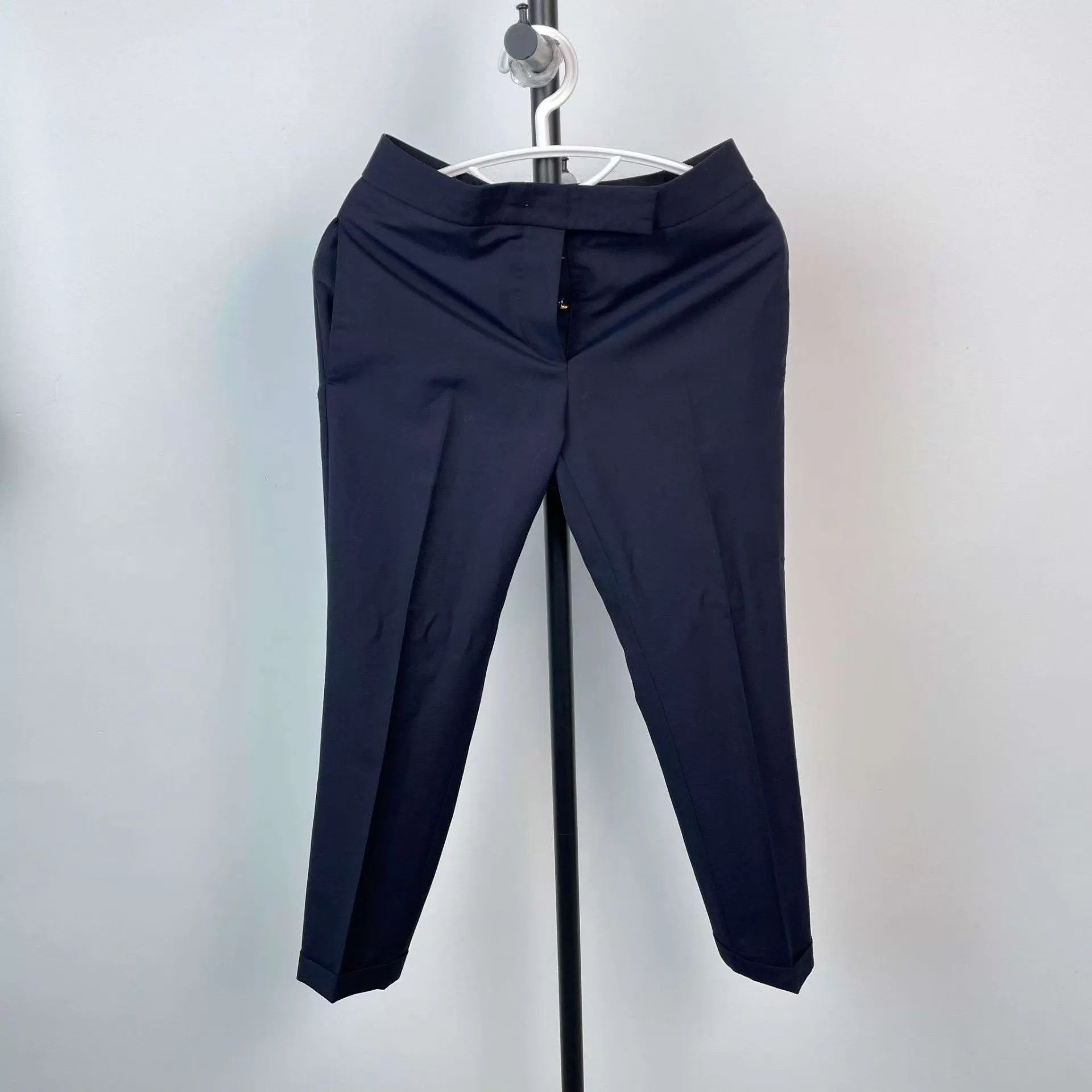 Thom Browne TB Blend Tailored Pants 36W Black Size US 36 / EU 52 - 1 Thumbnail