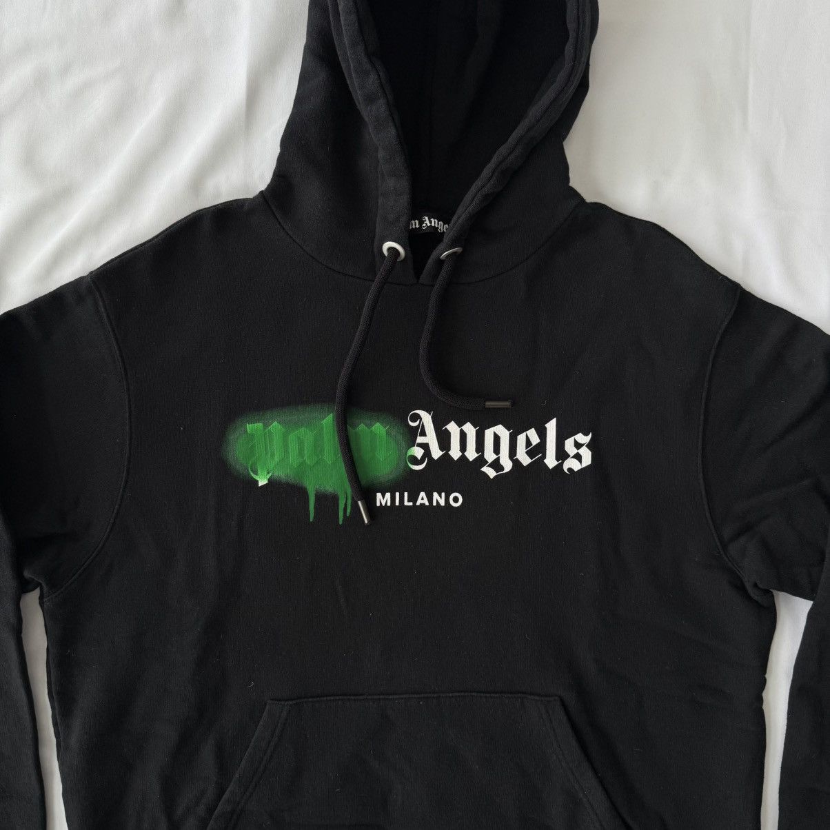 Palm Angels Milano Sprayed Hoodie Size US M / EU 48-50 / 2 - 2 Thumbnail