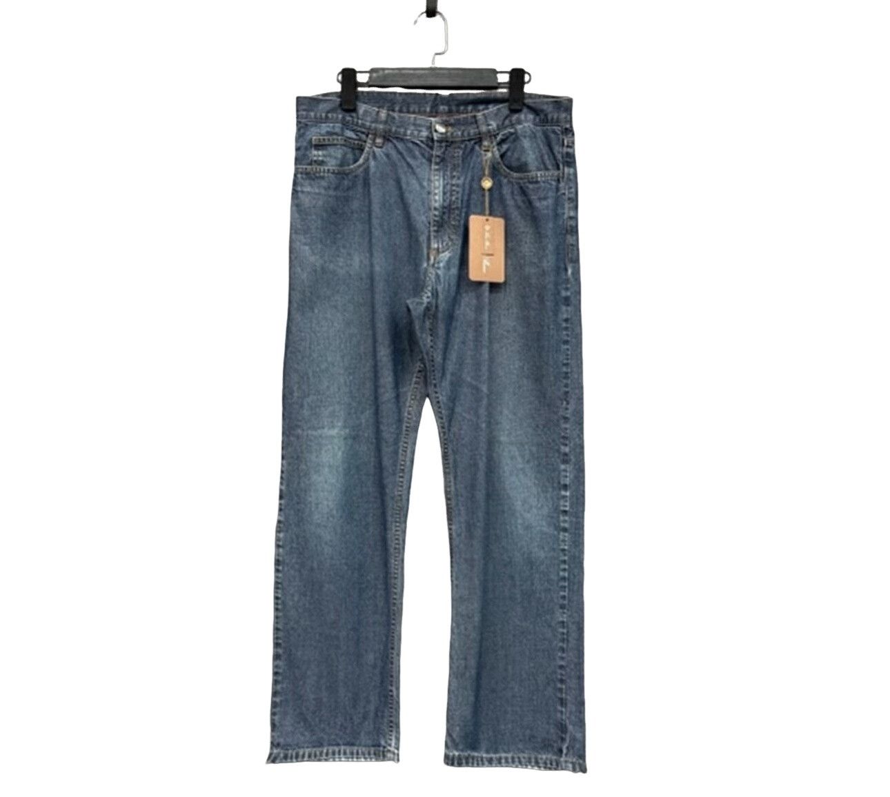 Loro Piana Loro Piana Logo Plaque Slub Denim Jeans US 34 Size US 34 / EU 50 - 1 Thumbnail