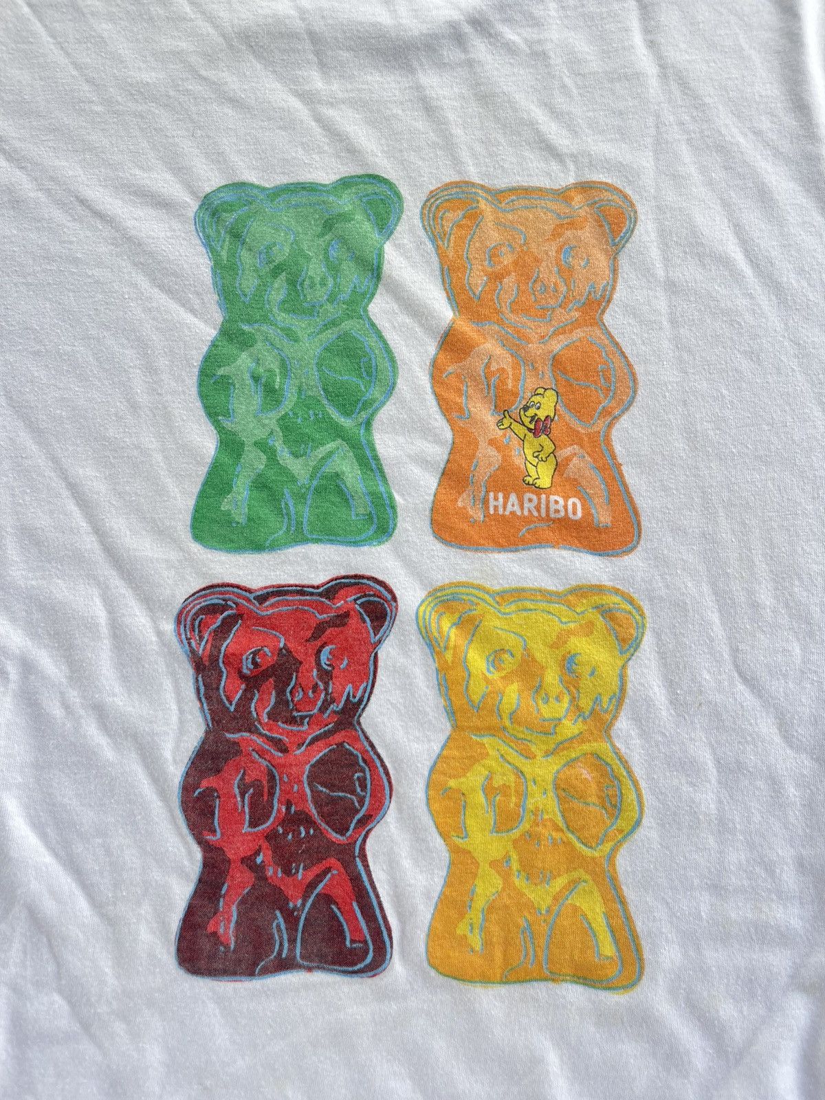 Junk Food × Vintage Vintage HARIBO jelly bear 90’s T-shirt Size US XL / EU 56 / 4 - 7 Thumbnail