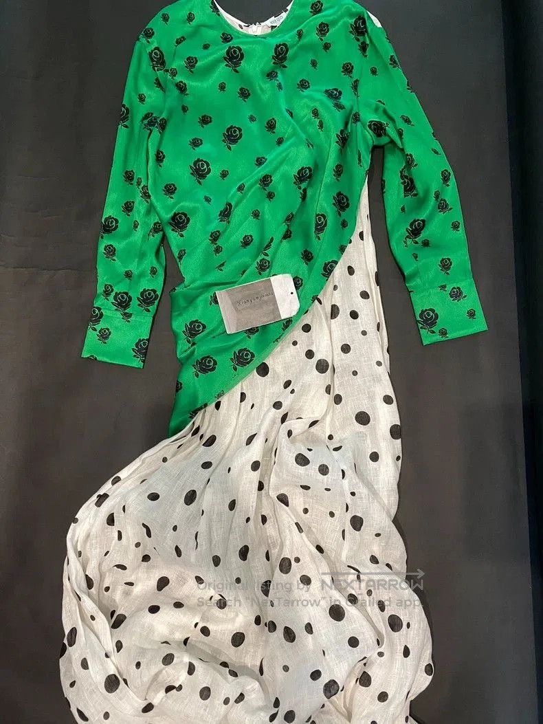 green kenzo dress KENZO GREEN DRESS – SHOPTEALPR main image 0