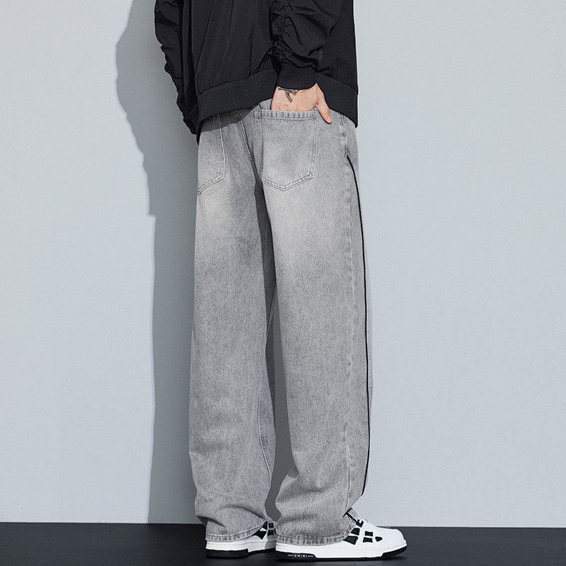Japanese Brand American high-street patchwork retro jeans for men Size US 32 / EU 48 - 5 Thumbnail
