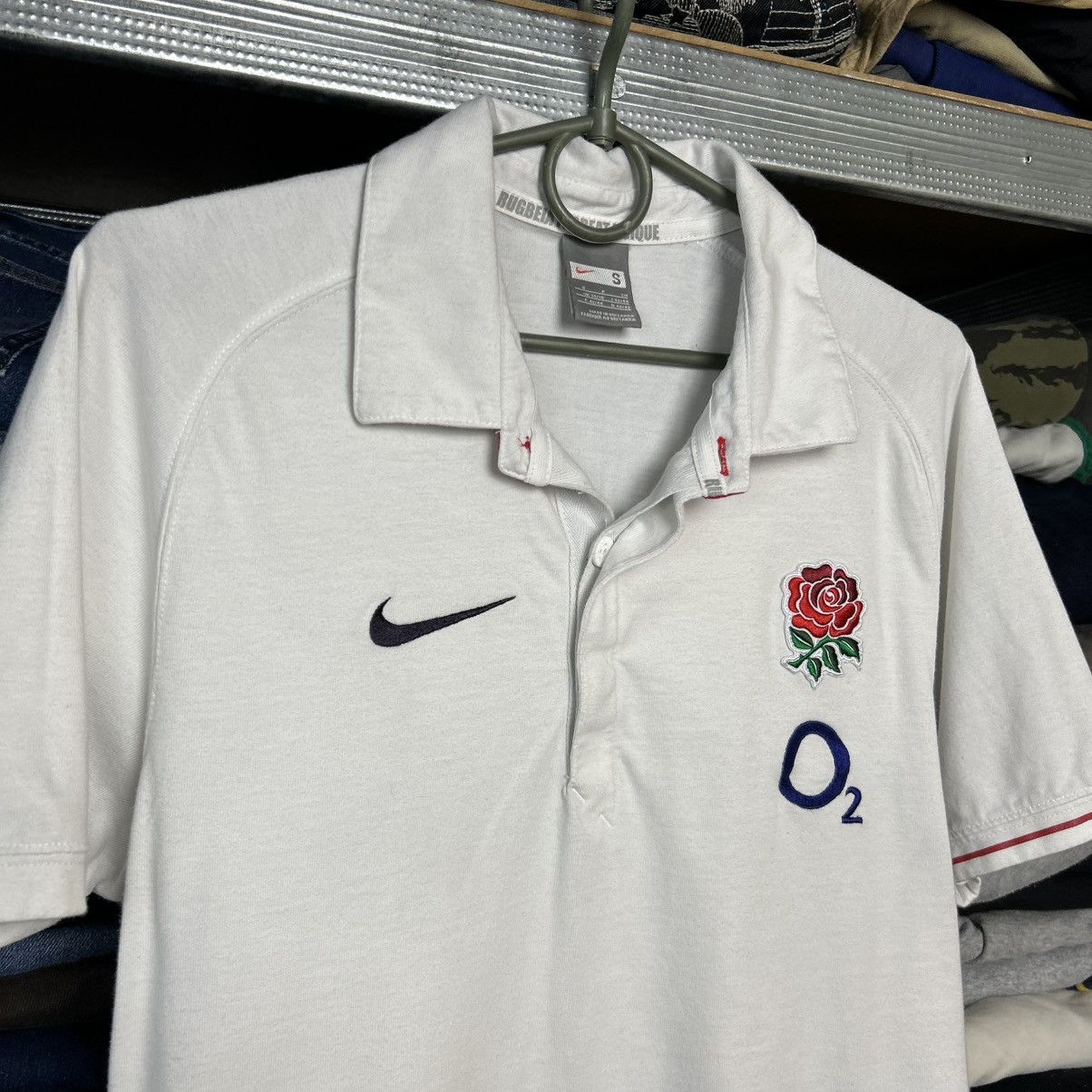 Nike Vintage Nike England Rugby O2 streetwear polo size S Size US S / EU 44-46 / 1 - 2 Thumbnail