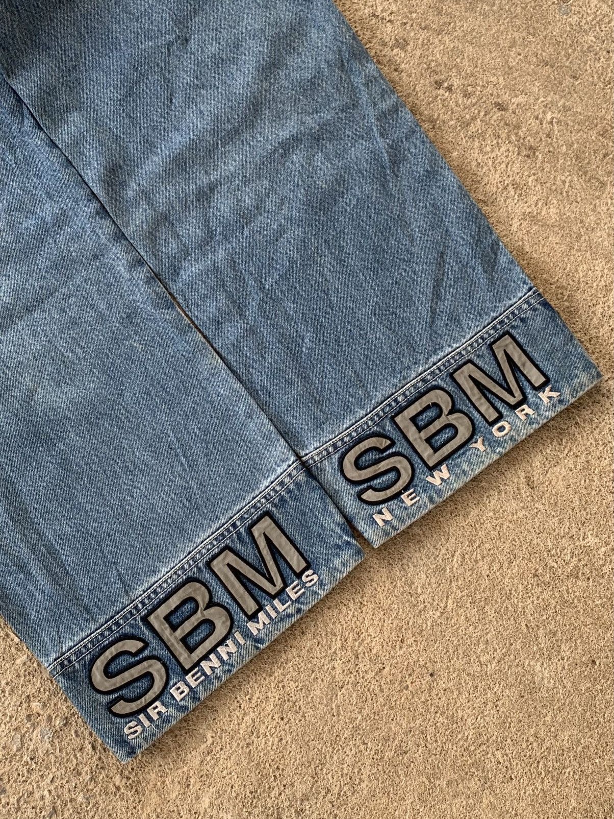 JNCO × Vintage Vintage SBM Sir benni miles new york baggy jeans Size US 31 - 5 Thumbnail
