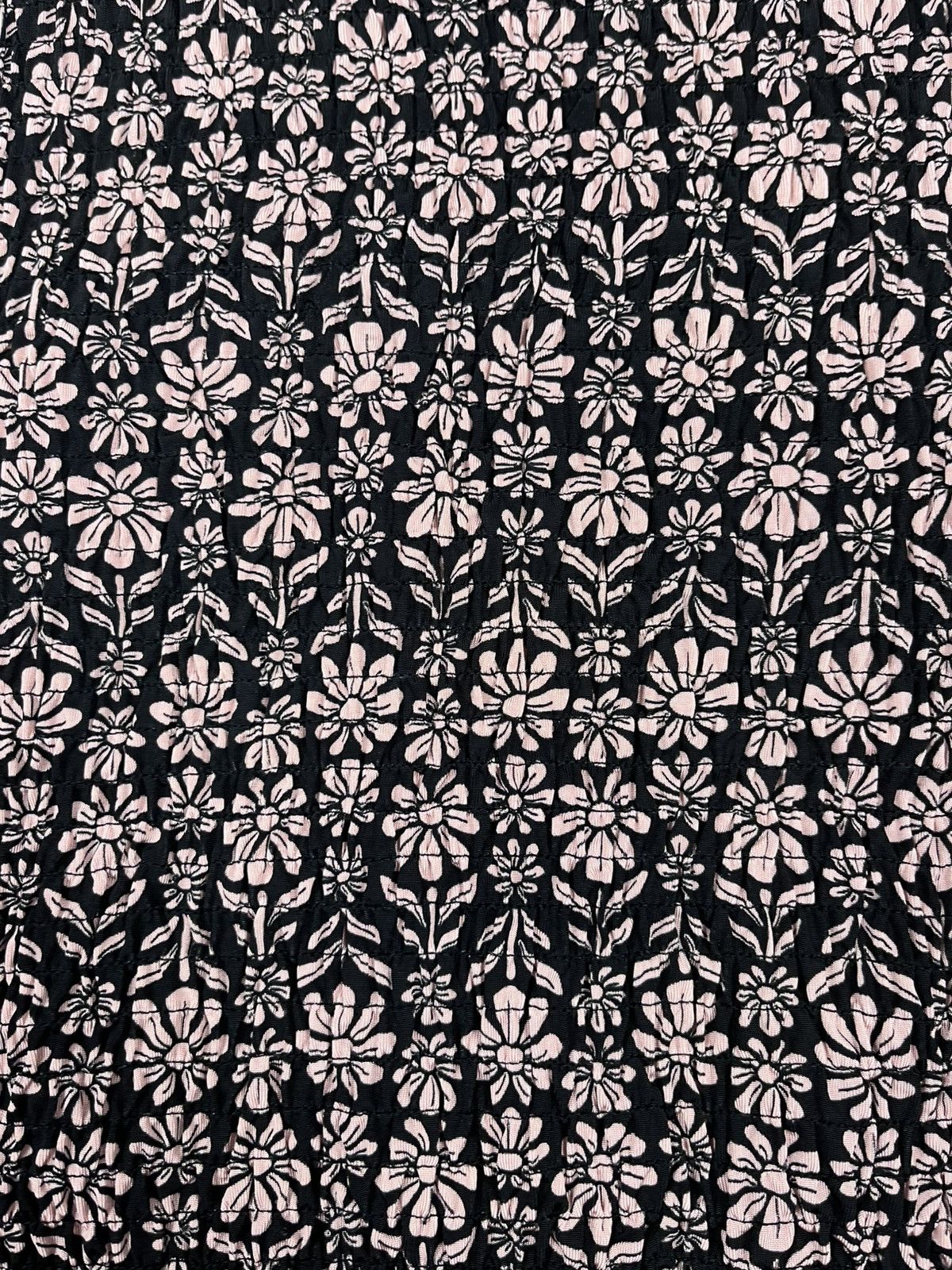 Sandro Vintage Sandro Stretch Floral Turtleneck Blouse Top Size M / US 6-8 / IT 42-44 - 6 Thumbnail