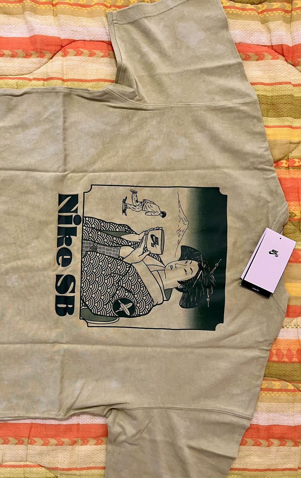 Nike SB Nike SB Yuto Horigome Tee Olive Aura matcha gheisa Japan Size US M / EU 48-50 / 2 - 9 Thumbnail