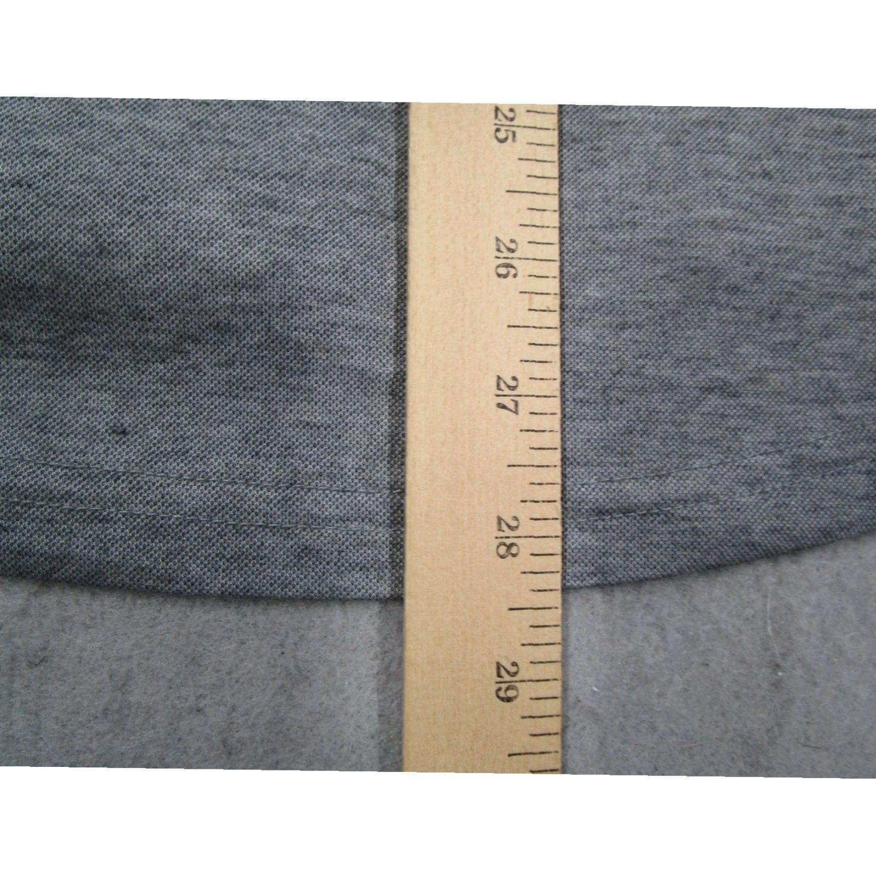 TravisMathew Travis Mathew Mens Polo Shirt Gray Navy Blue Pima Cotton Blend Short Sleeve L Size US L / EU 52-54 / 3 - 7 Thumbnail