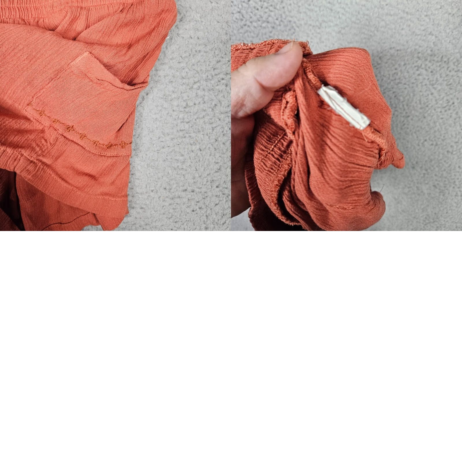 Prana prAna Orange Pockets Front Flowy Shorts S Women's Regular Color Orange Pocketed Casual Outdoor Beachwear 90s? Size 28" / US 6 / IT 42 - 8 Thumbnail