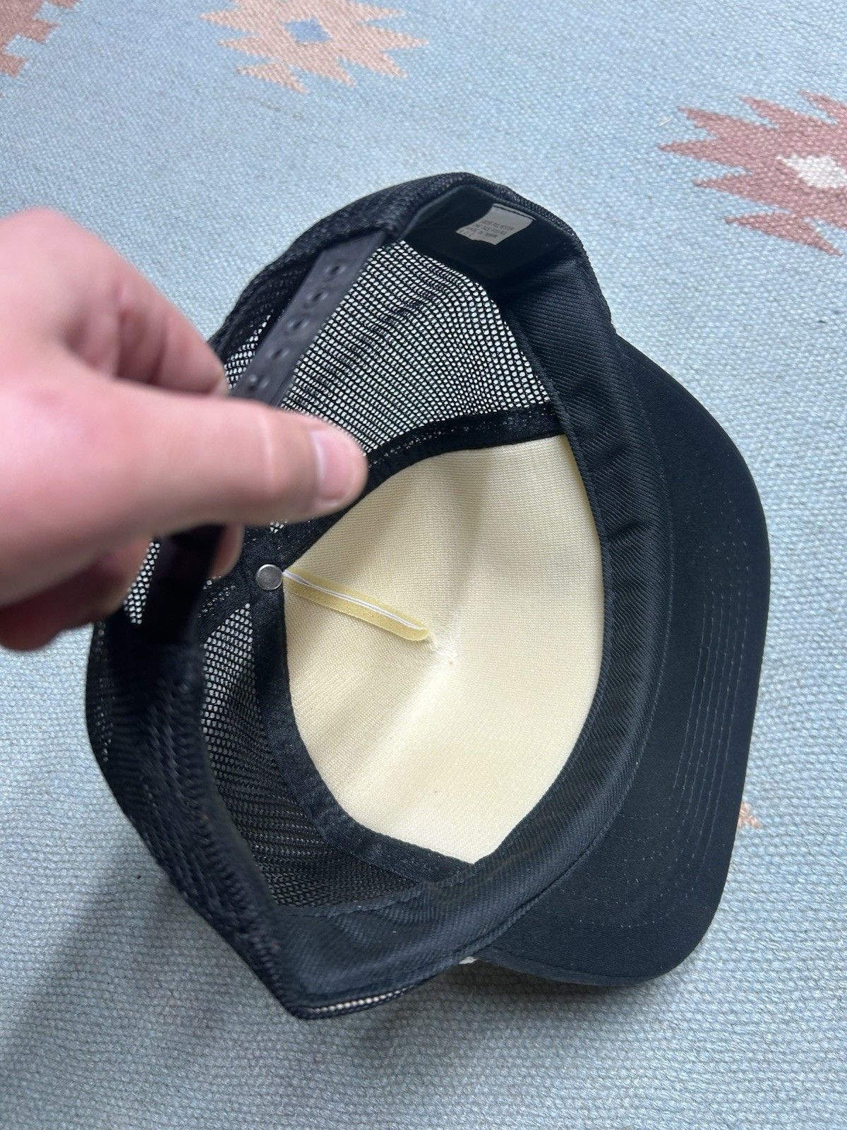 Vintage Vintage trucker hat cabelas foremost outfitter 2 tone white Size ONE SIZE - 6 Thumbnail