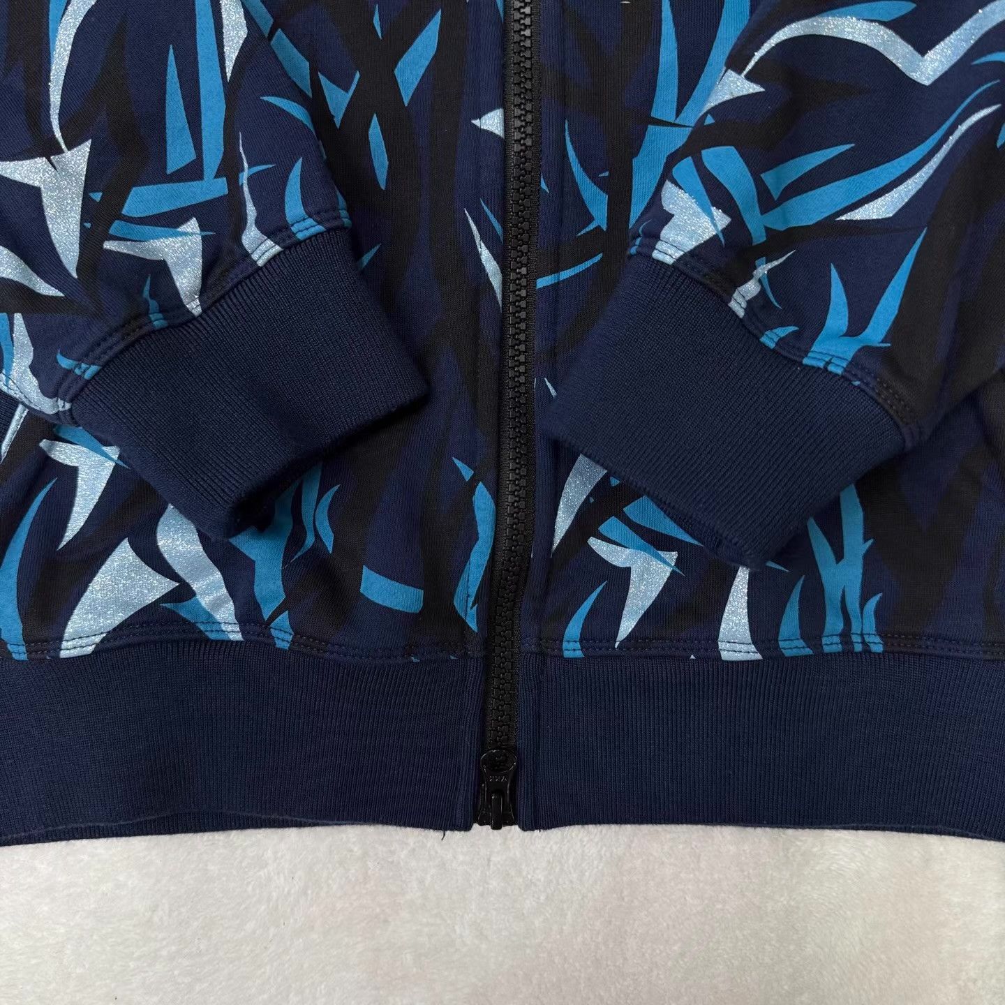 CLOT Clot Blue Thorn Zip-Up Hoodie Q10 Size US M / EU 48-50 / 2 - 5 Thumbnail