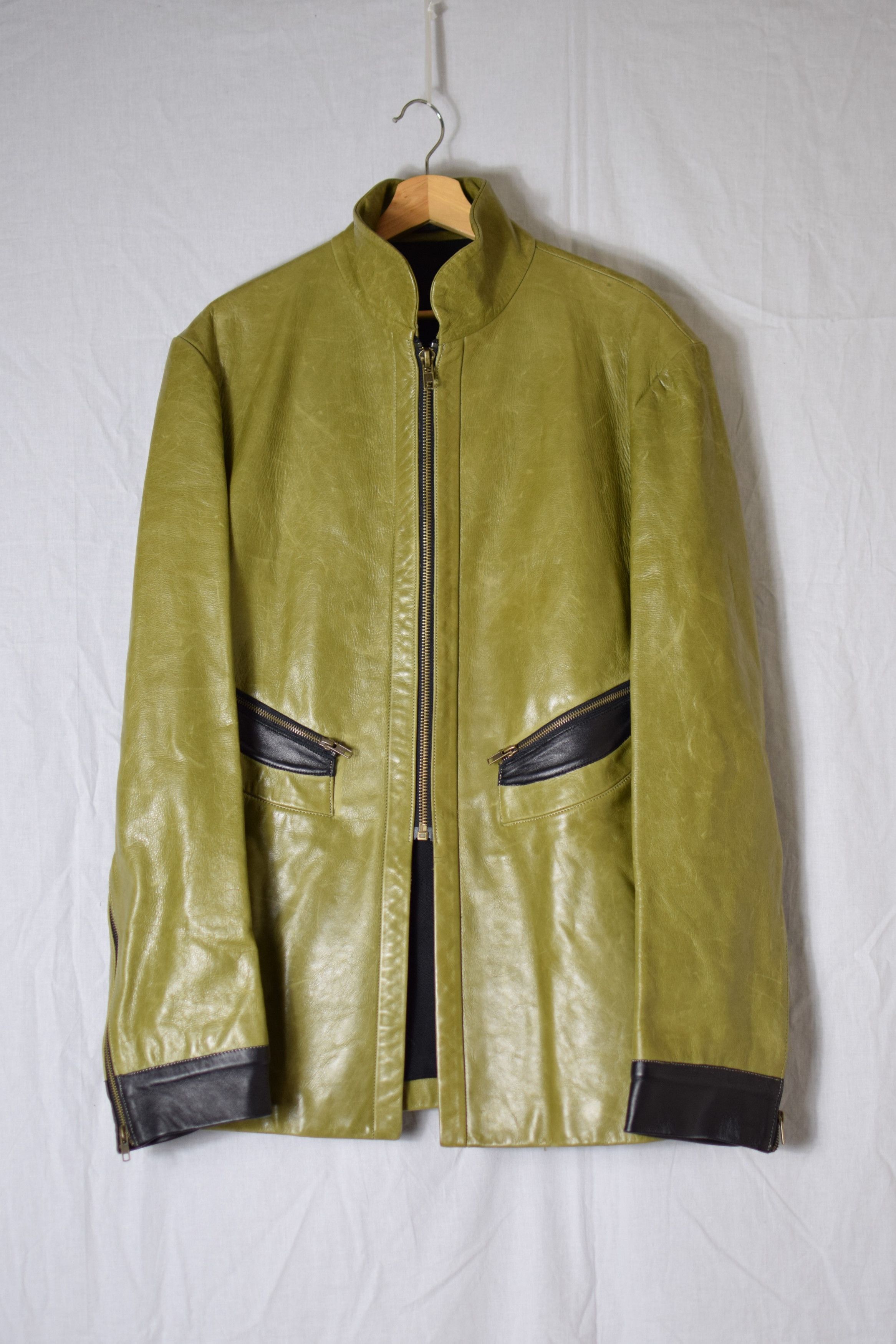 Yohji Yamamoto FINAL DROP - YYPH AW00 Leather Jacket - HT-J73-701 