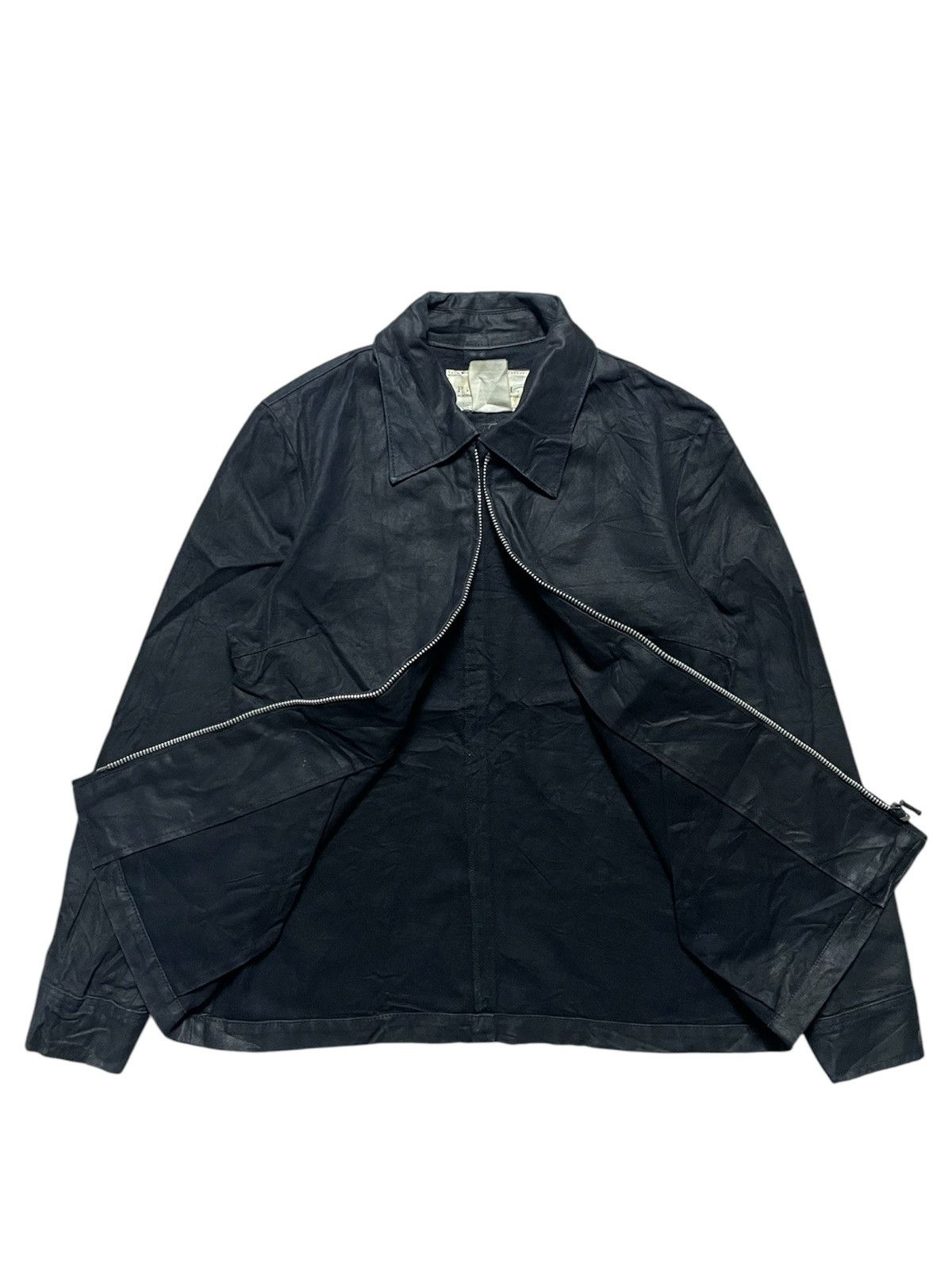 If Six Was Nine 2000’s BALL - Vkei Style Waxed Cotton Jacket Size US S / EU 44-46 / 1 - 4 Thumbnail