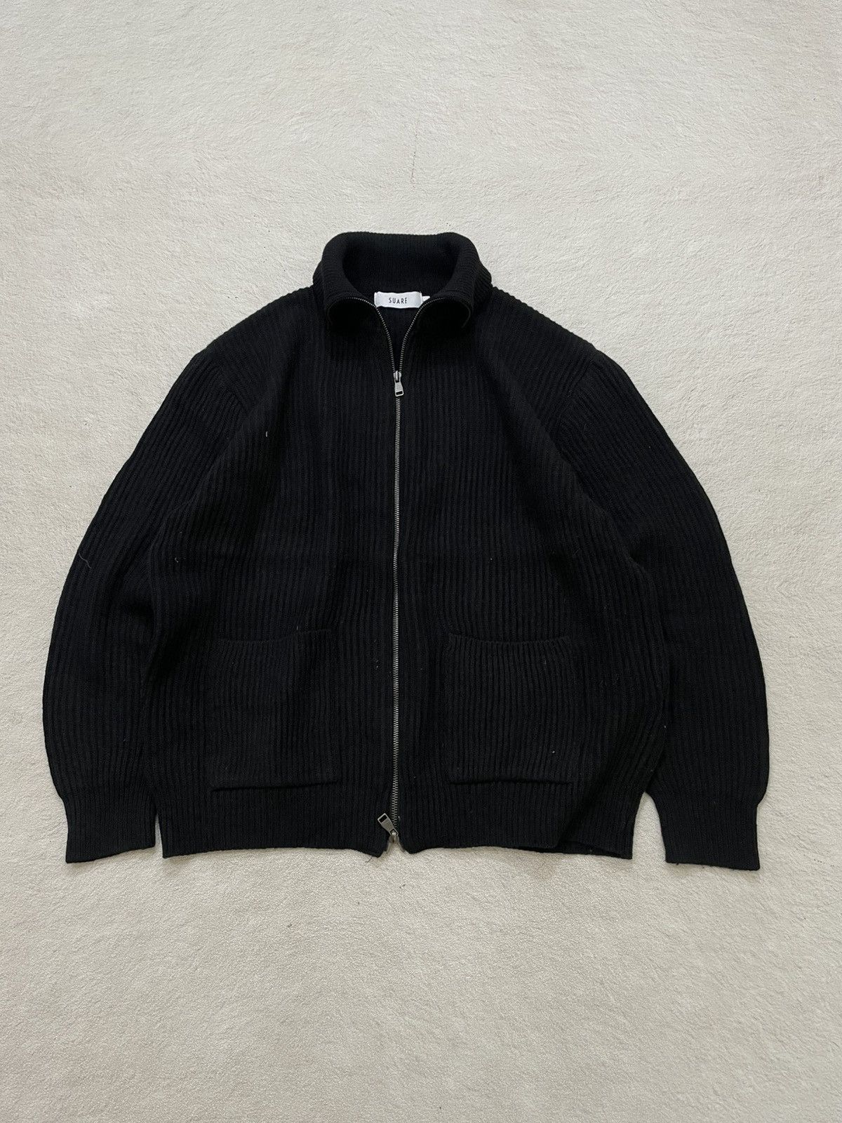 Japanese Brand 2000s Japan Thermal Jacket Black Ribbed Multi Zip Y2K If6was Size US XXL / EU 58 / 5 - 7 Thumbnail