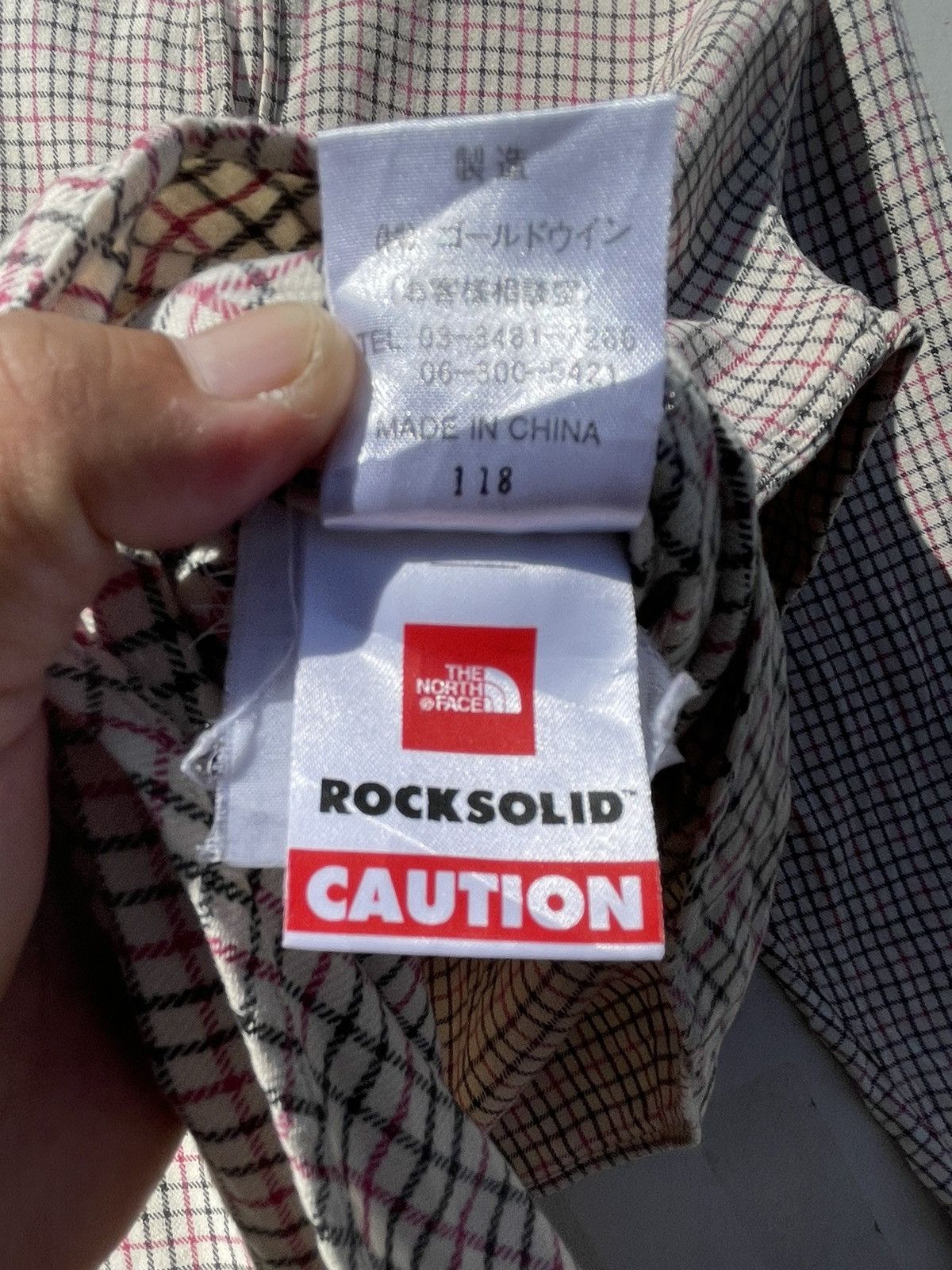 The North Face RARE🔥 The North Face Flannel Jacket Size US L / EU 52-54 / 3 - 5 Thumbnail