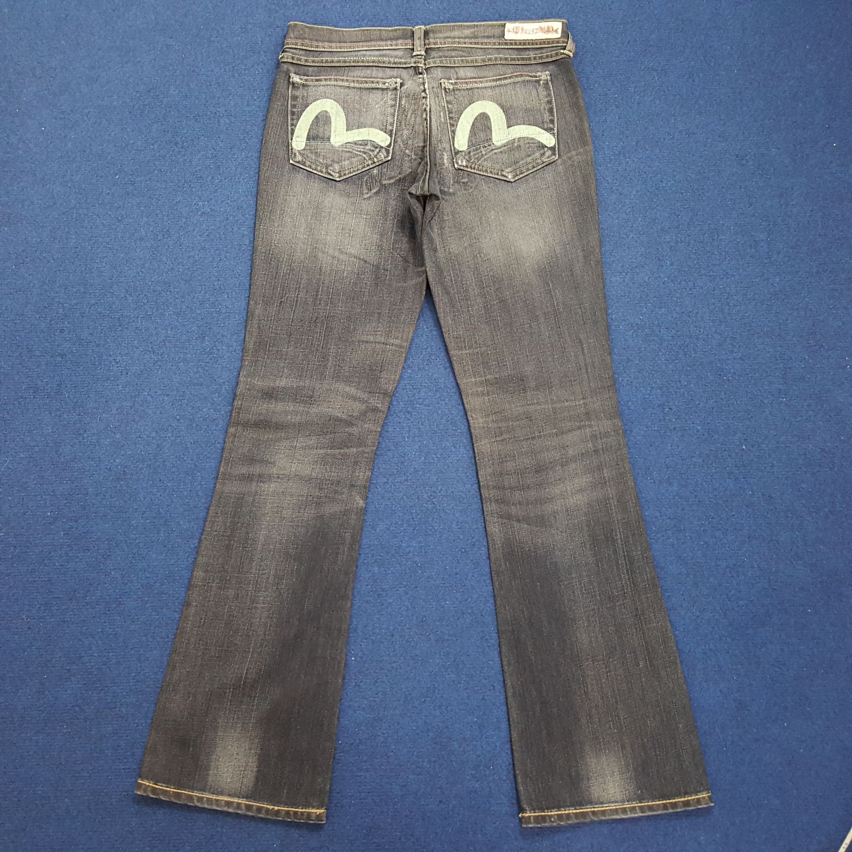 Evisu Vintage Evisu x Puma Japanese Brand Custom Daicock Jeans Size 30" / US 8 / IT 44 - 4 Thumbnail