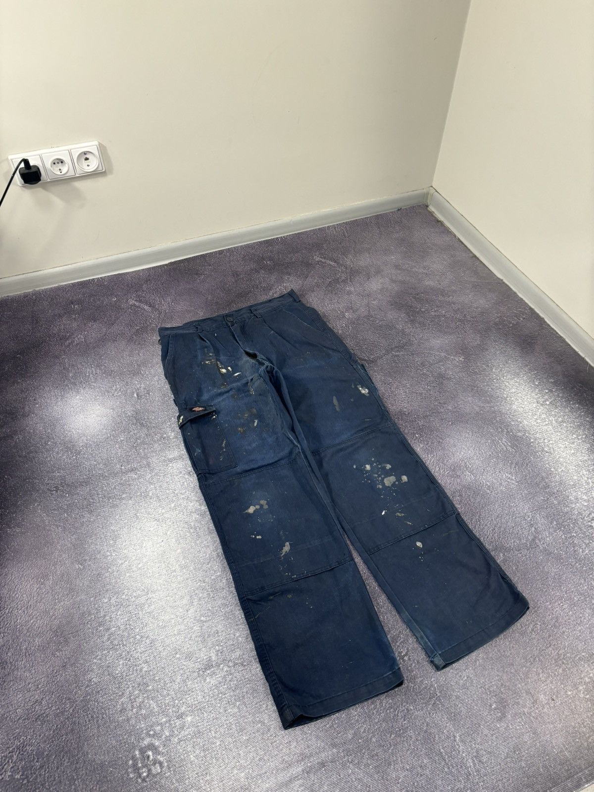 Dickies Vintage Dickies Work American Distressed Hype Baggy Pants Size US 32 / EU 48 - 2 Thumbnail