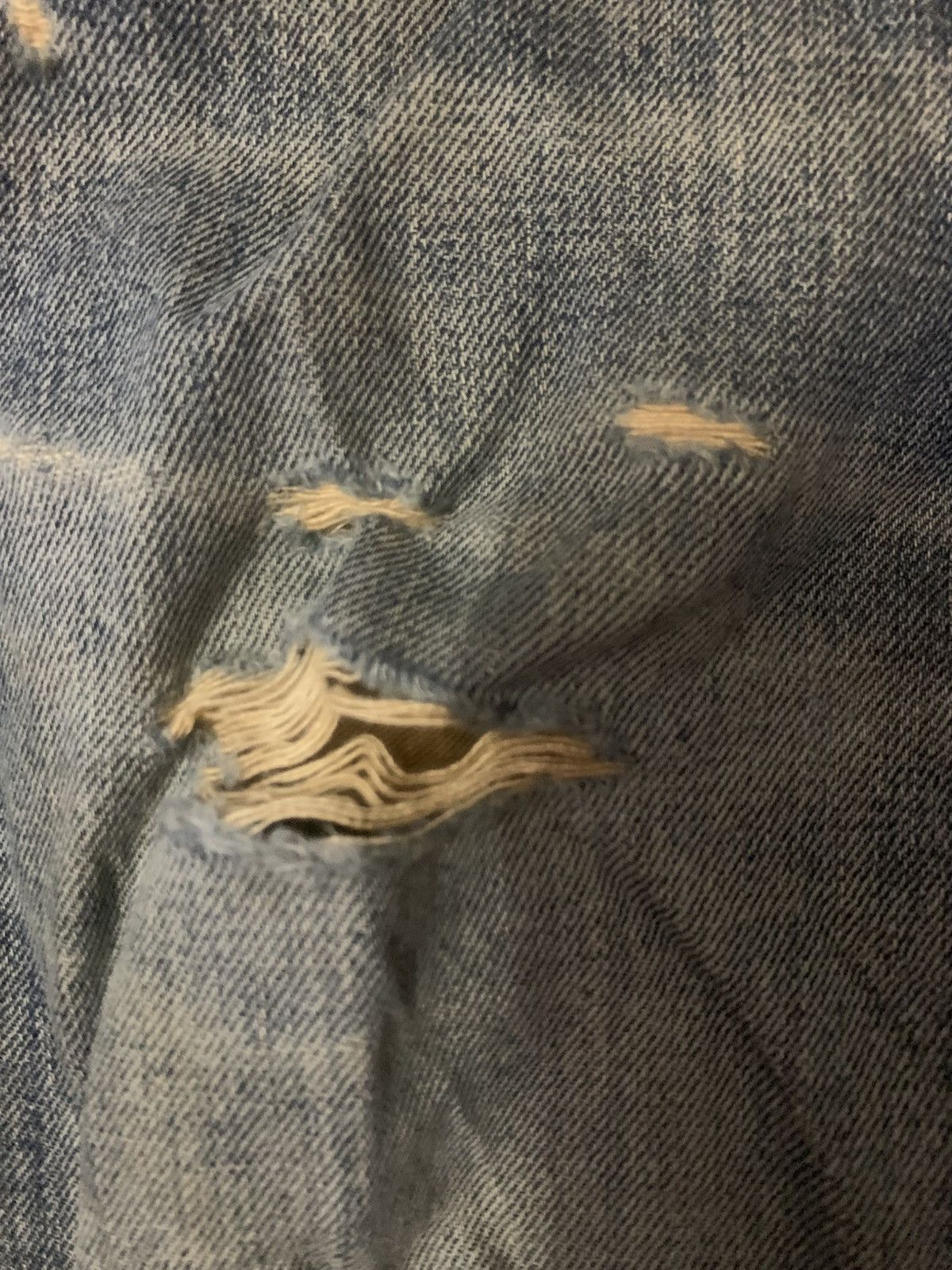 Edwin Edwin 505 Flare Distressed Selvedge Denim Jeans Size US 31 - 5 Thumbnail