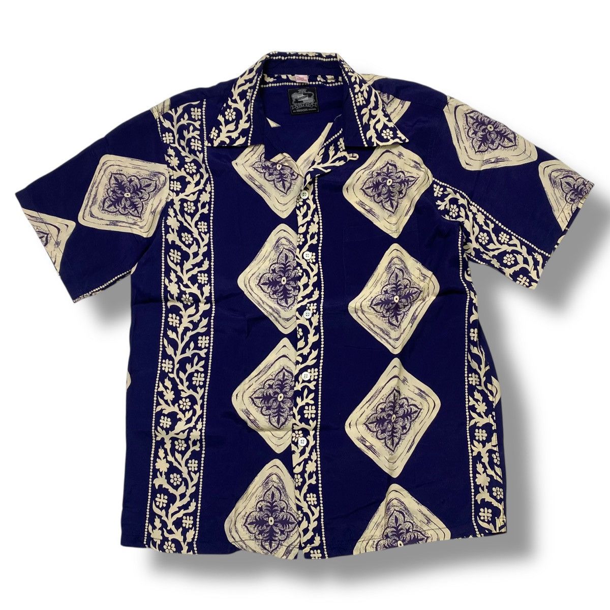 Designer hawaiian konabay loop collar shirt Size US M / EU 48-50 / 2 - 1 Thumbnail