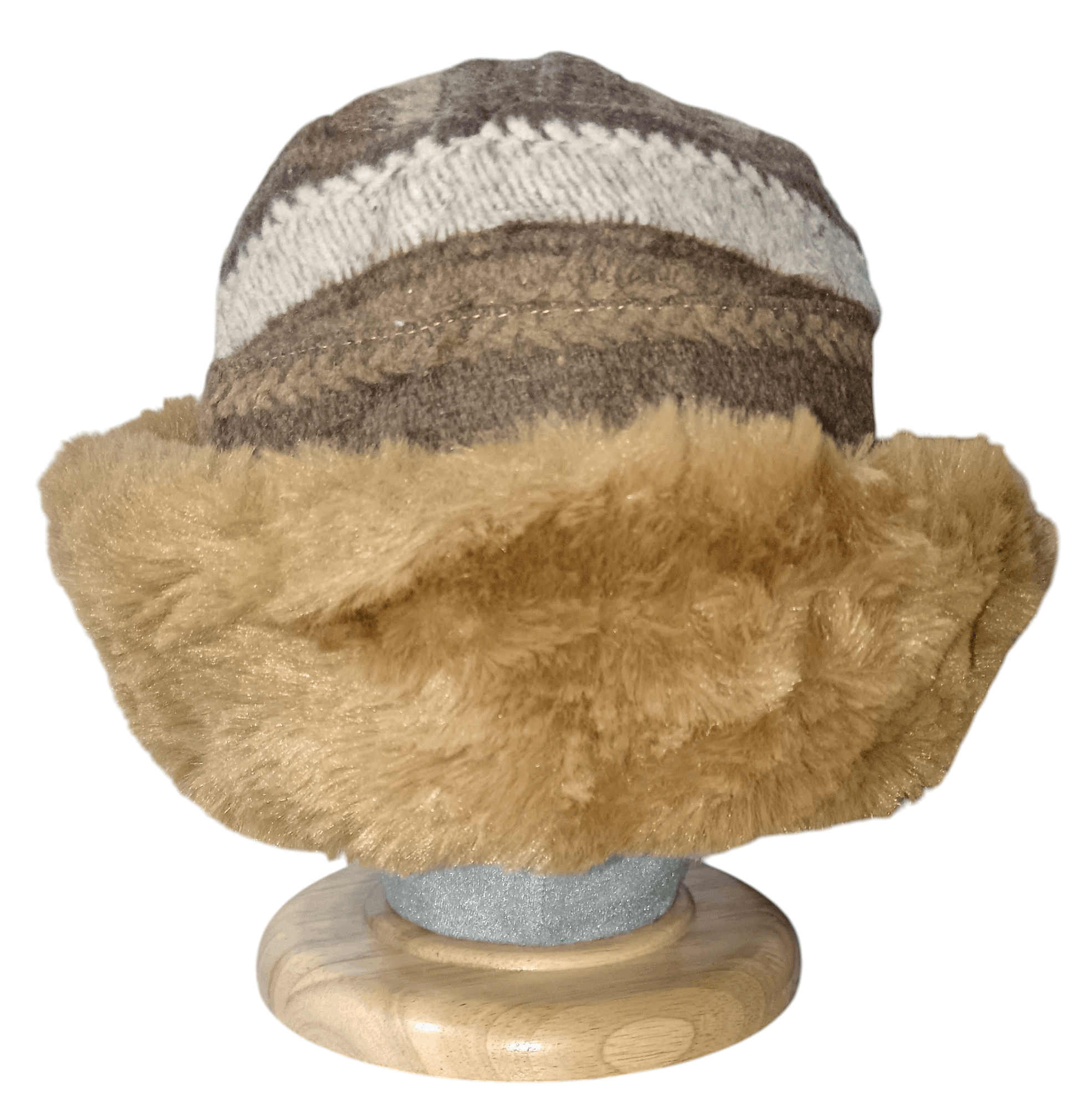 Japanese Brand NATIVE FAUX FUR HAT Size ONE SIZE - 3 Thumbnail