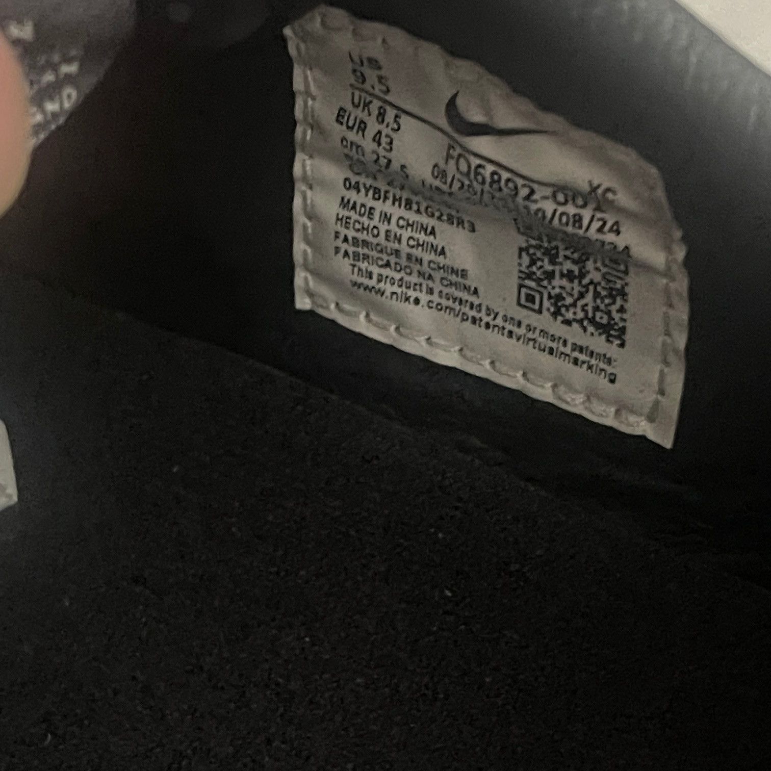 Bode × Nike Bode Nike Astrograbber SP in Black Size US 9.5 / EU 42-43 - 6 Thumbnail