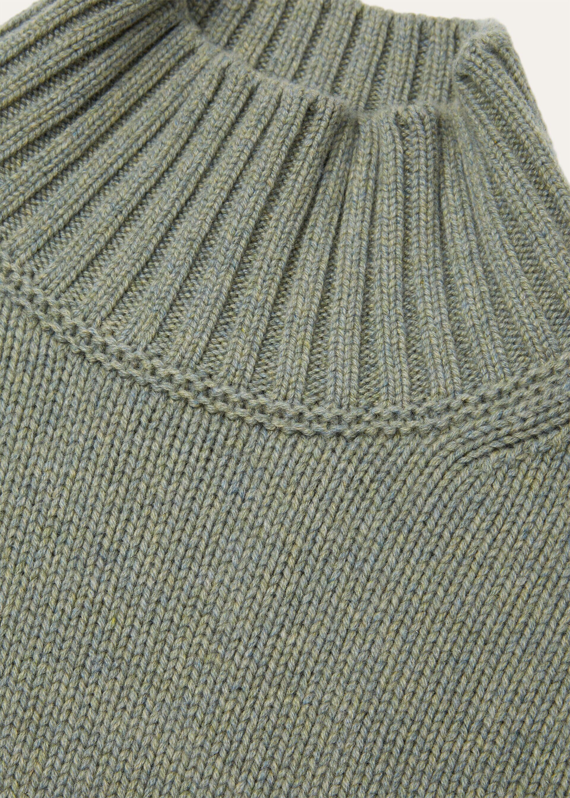 Loro Piana os11x0426 FRW0018 Parksville Turtleneck Sweater in Green Size XS / US 0-2 / IT 36-38 - 7 Thumbnail