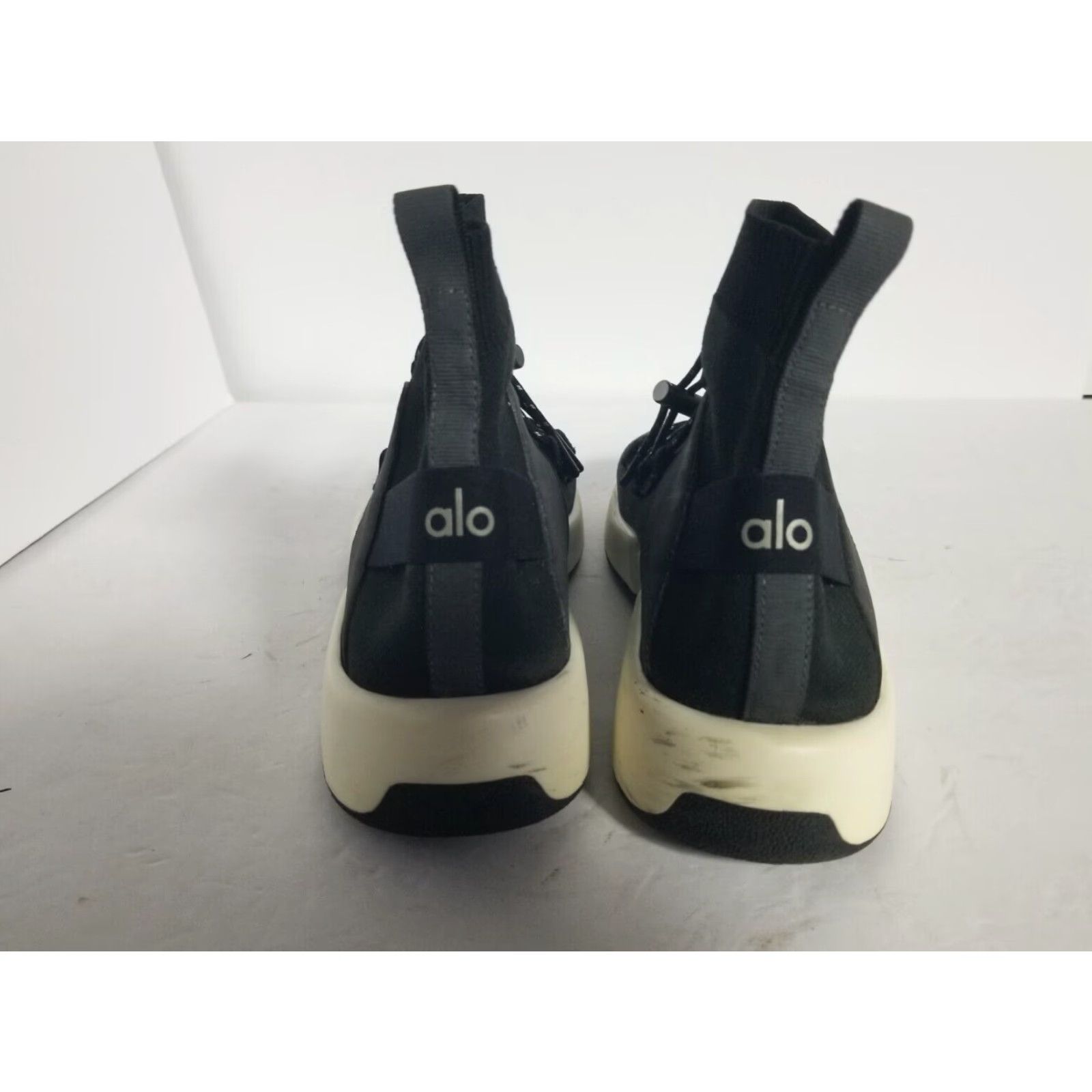 Alo Yoga ALO YOGA Velocity Wanderer Sneaker Shoes Black White High Top Size 10 Women's Athletic Shoe Size L / US 10 / IT 46 - 3 Thumbnail