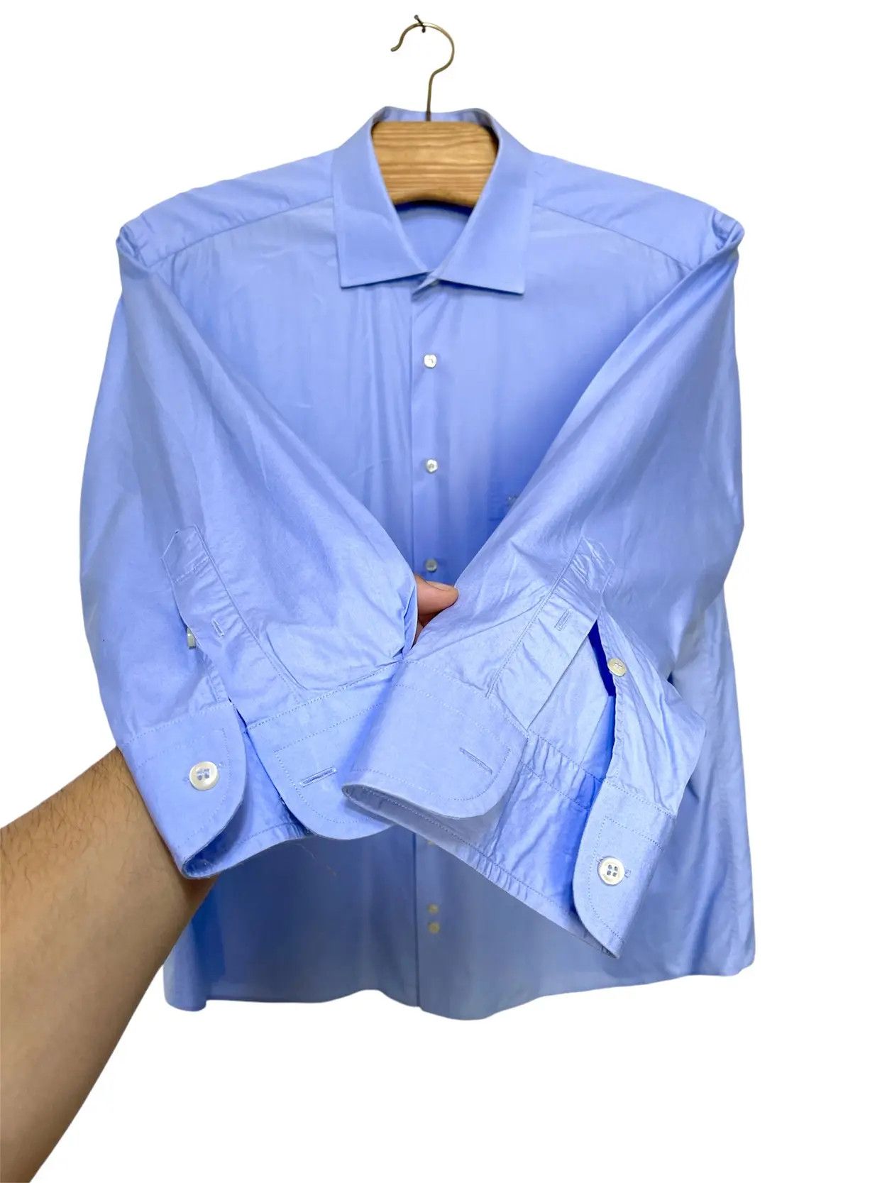 Burberry 🔥 blue shirt Burberry london size xl / xxl 6 Size US XL / EU 56 / 4 - 3 Thumbnail
