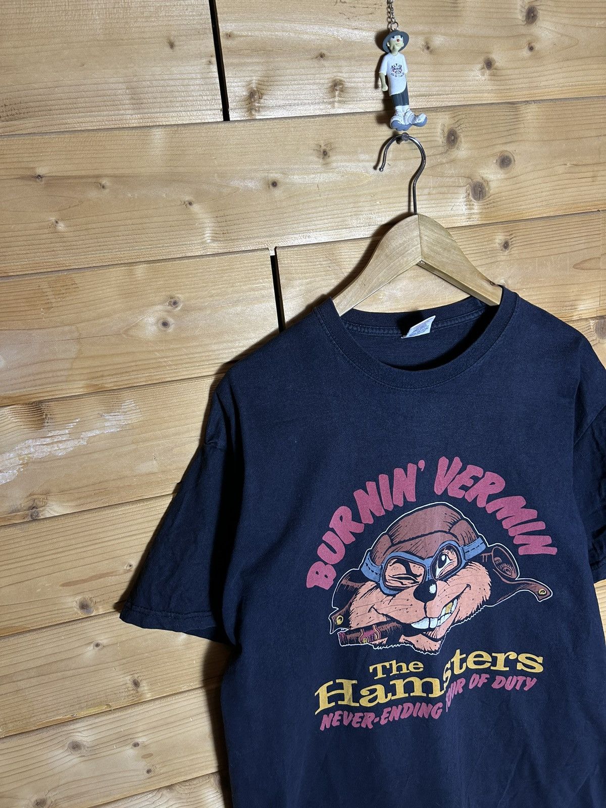 Band Tees Vintage Hamsters band faded t shirt Size US XL / EU 56 / 4 - 3 Thumbnail