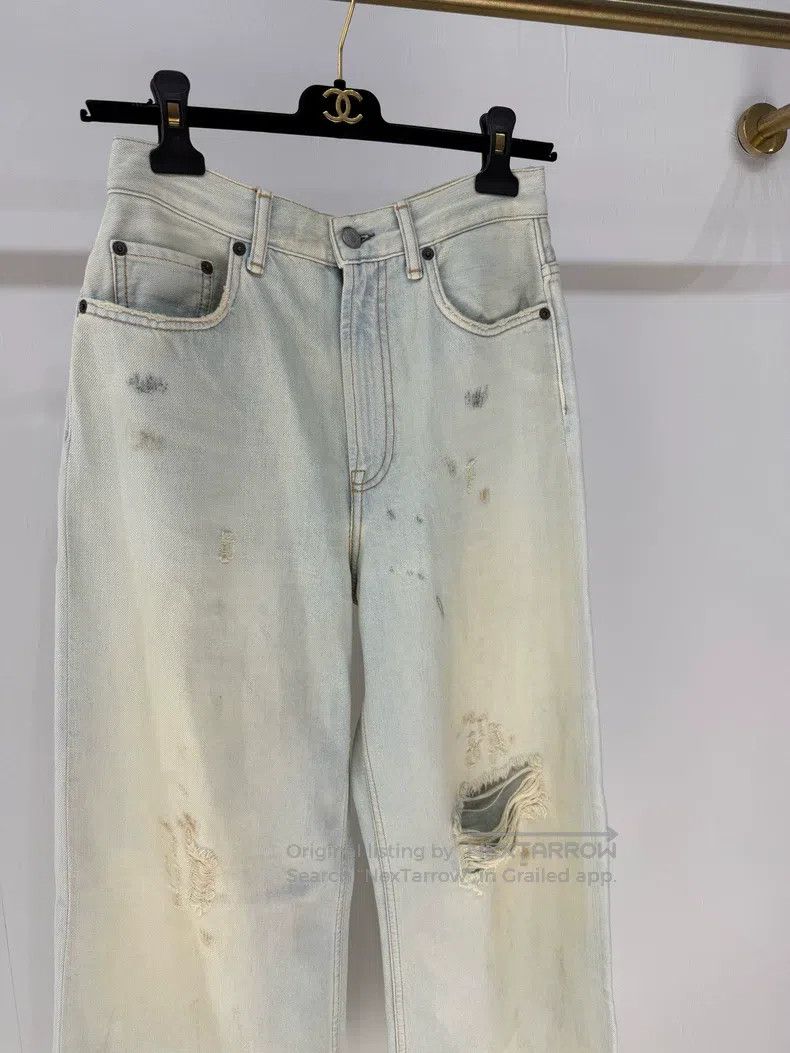 Acne Studios Acne Studios 25SS Spring/Summer Ink Wash Distressed High-R Size 26" / US 2 / IT 38 - 4 Thumbnail