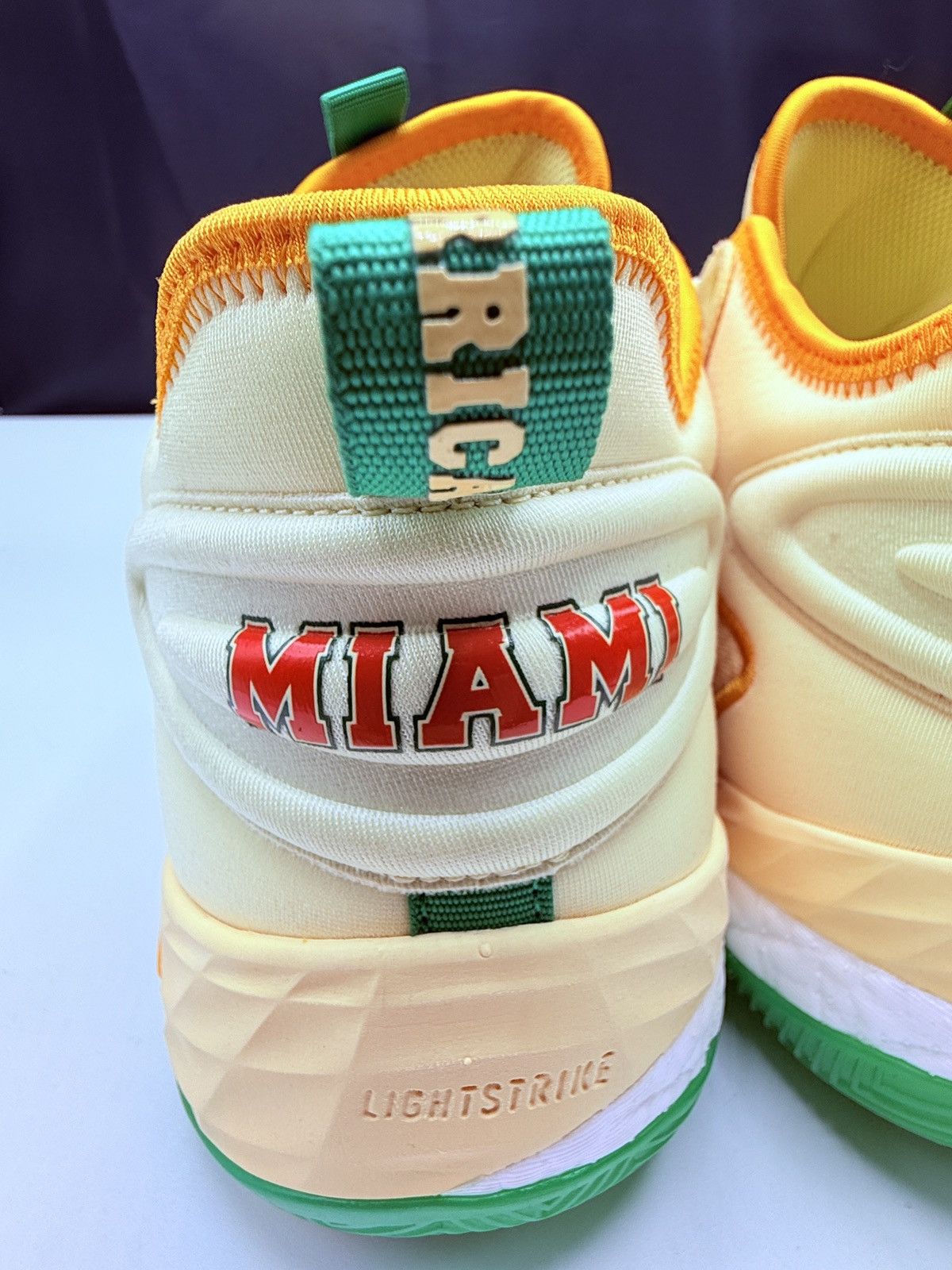 Adidas Adidas BYW Select PE Miami Hurricanes Men Sz 12.5 IE0880 Size US 12.5 / EU 45-46 - 8 Thumbnail