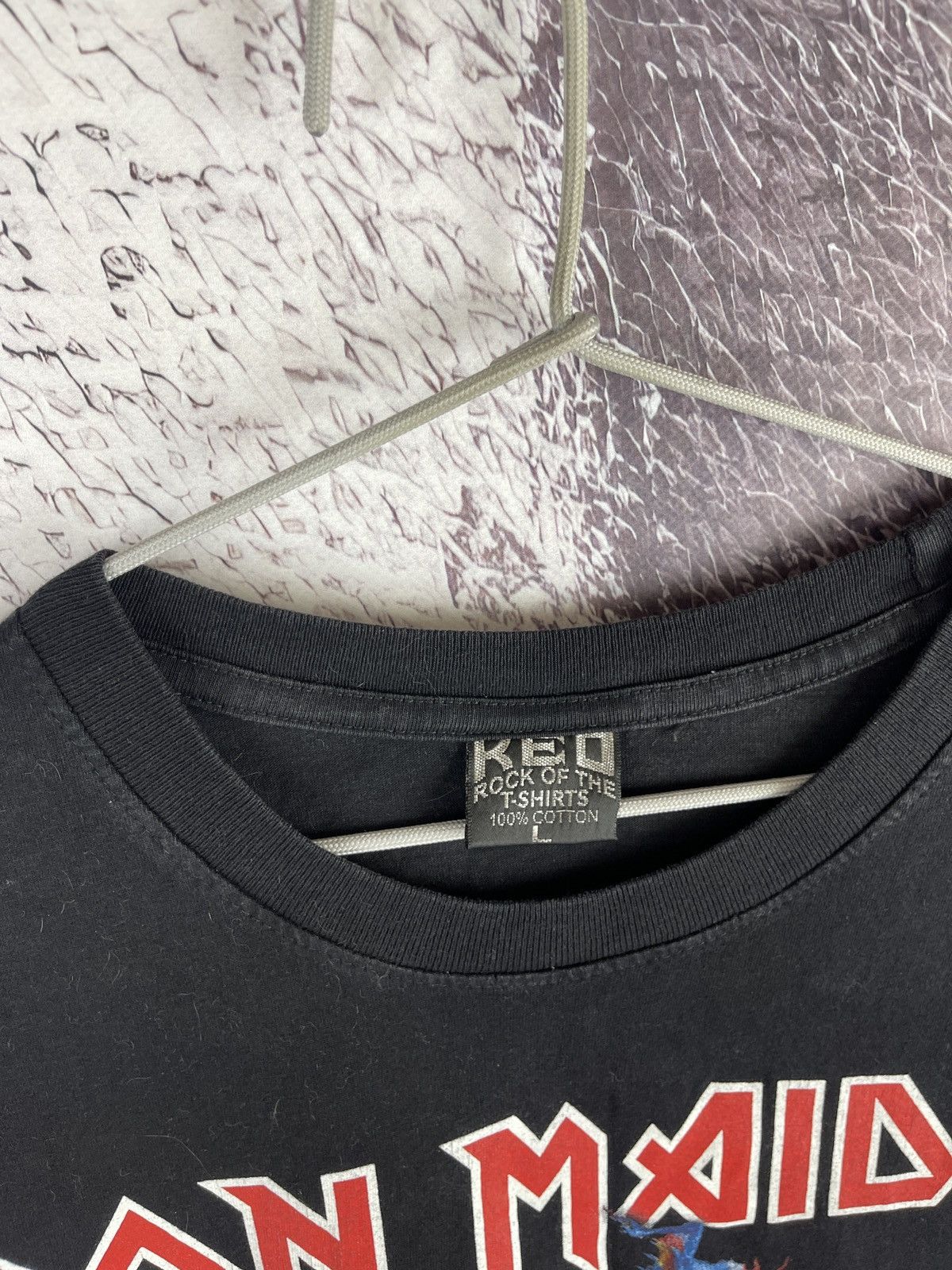 Band Tees Iron Maiden vintage y2k band tee shirt Great Britain Size US L / EU 52-54 / 3 - 7 Thumbnail