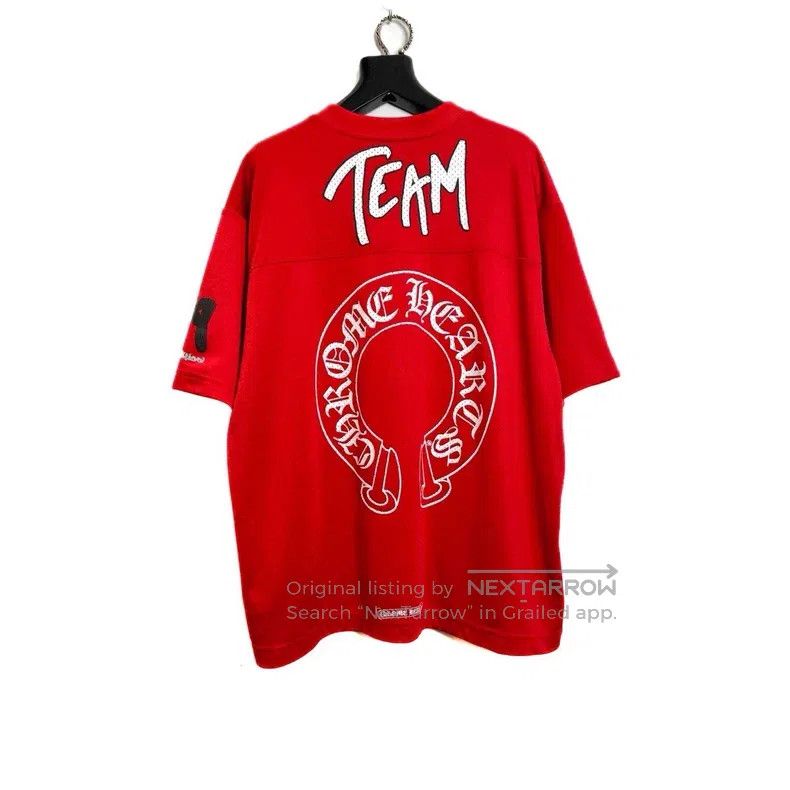 Chrome Hearts CHROME HEARTS Size L Red ice hockey short sleeves Size US L / EU 52-54 / 3 - 2 Thumbnail