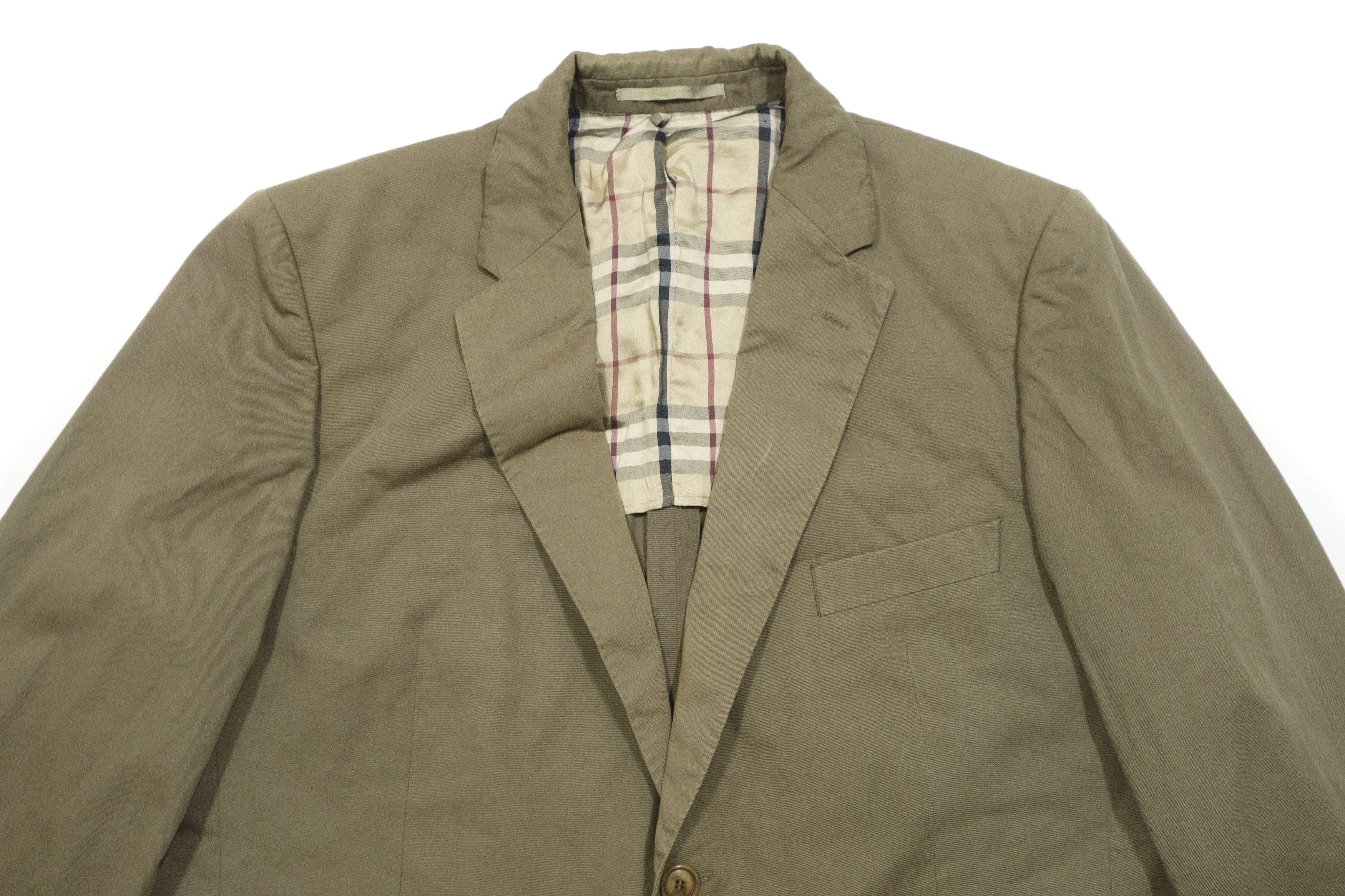 Burberry 00S Nova Check Inside Blazer Vintage Size US L / EU 52-54 / 3 - 3 Thumbnail