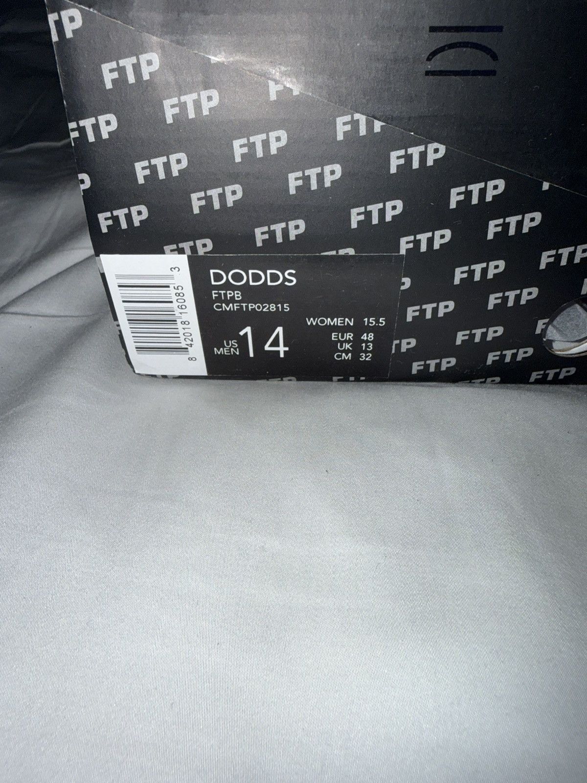 ClearWeather × Fuck The Population FTP CLEARWEATHER DODDS SIZE 14 BLACK Size US 14 / EU 47 - 4 Thumbnail