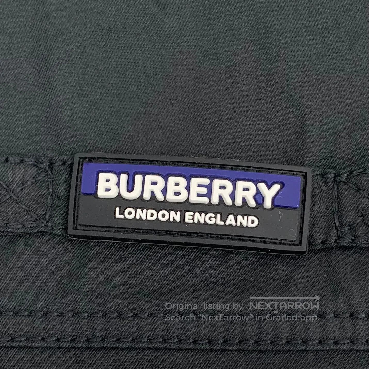 Burberry Burberry Black pocket design cotton collar single-breasted Size US M / EU 48-50 / 2 - 5 Thumbnail