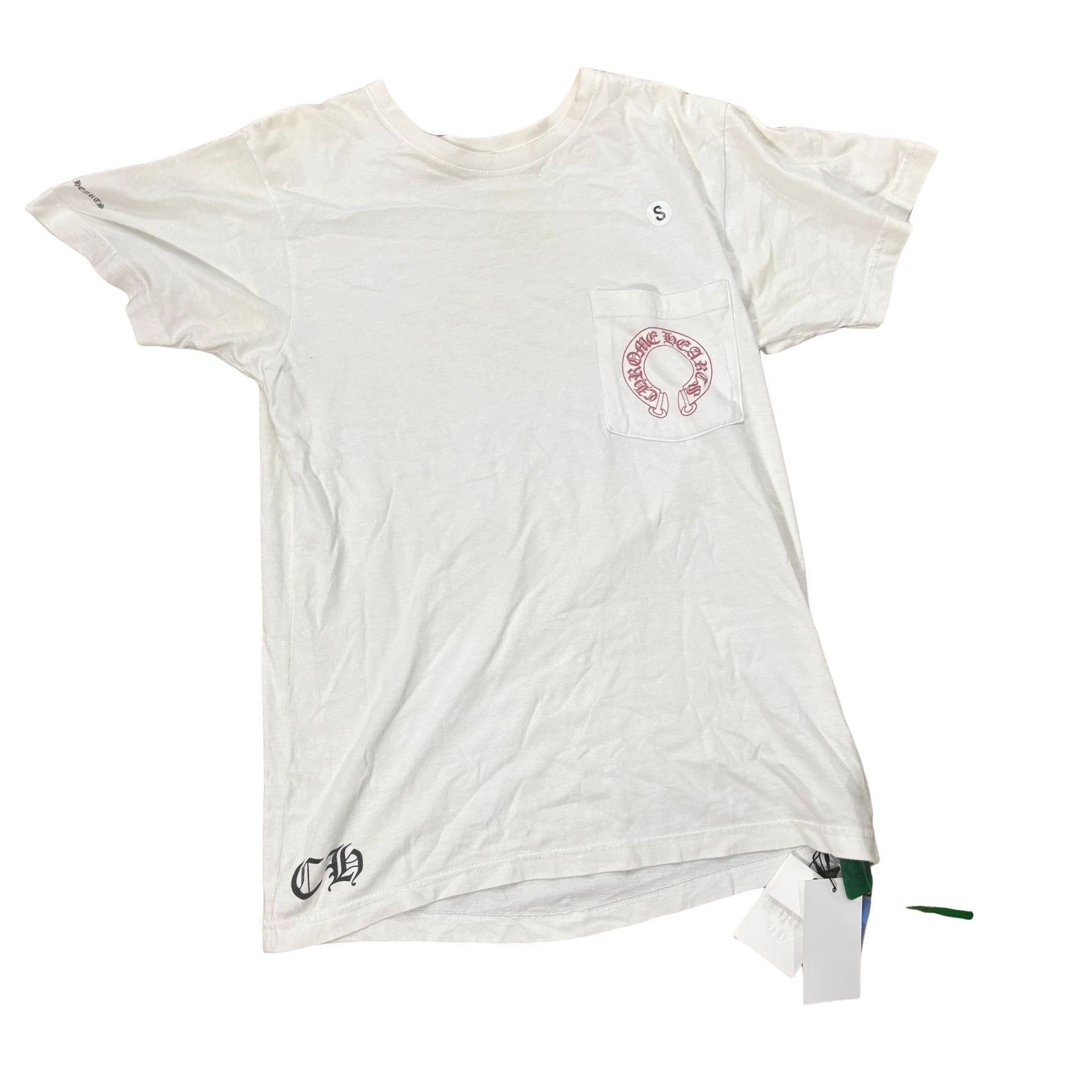 Chrome Hearts Chrome Hearts Horseshoe Logo Pocket T-Shirt S Size US S / EU 44-46 / 1 - 1 Thumbnail