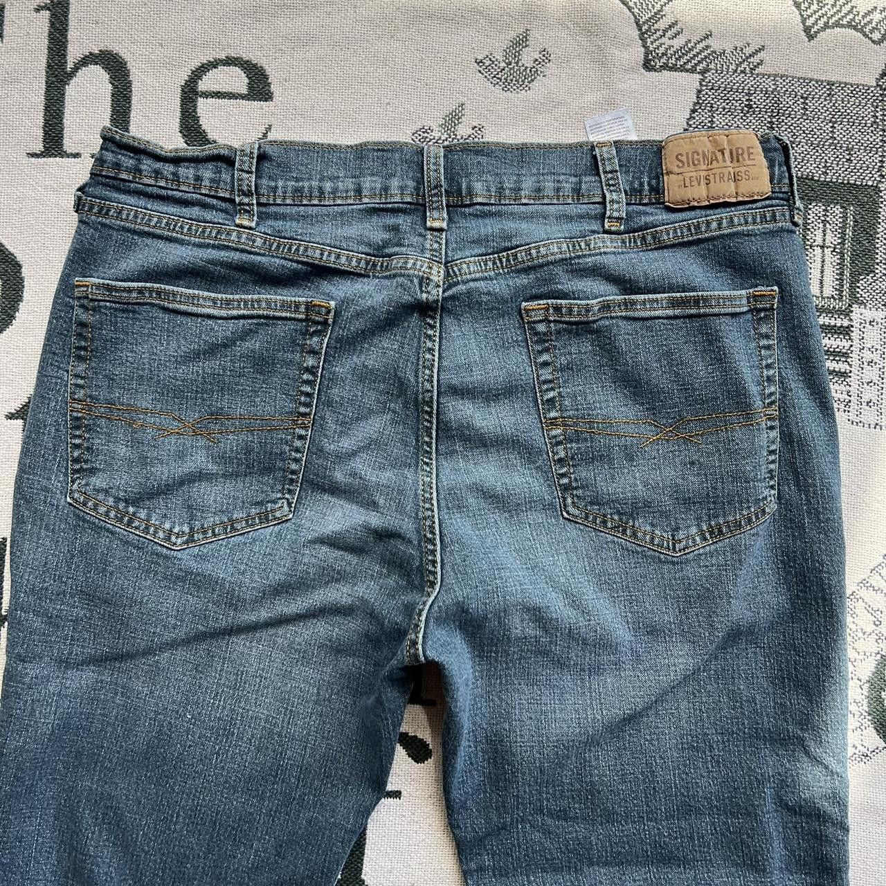 Japanese Brand × Vintage Vintage Y2K Grunge Dark Wash Skater Style denim jeans! Size US 38 / EU 54 - 7 Thumbnail