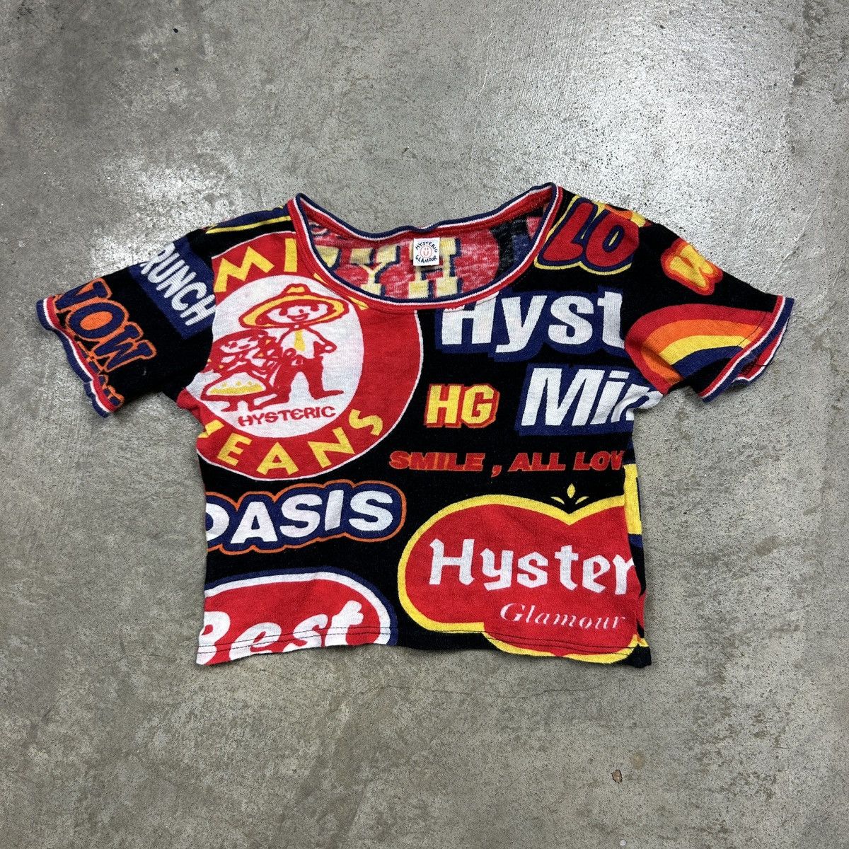 Hysteric Glamour 1990s Hysteric Mini Baby Tee Black Size XS / US 0-2 / IT 36-38 - 7 Thumbnail