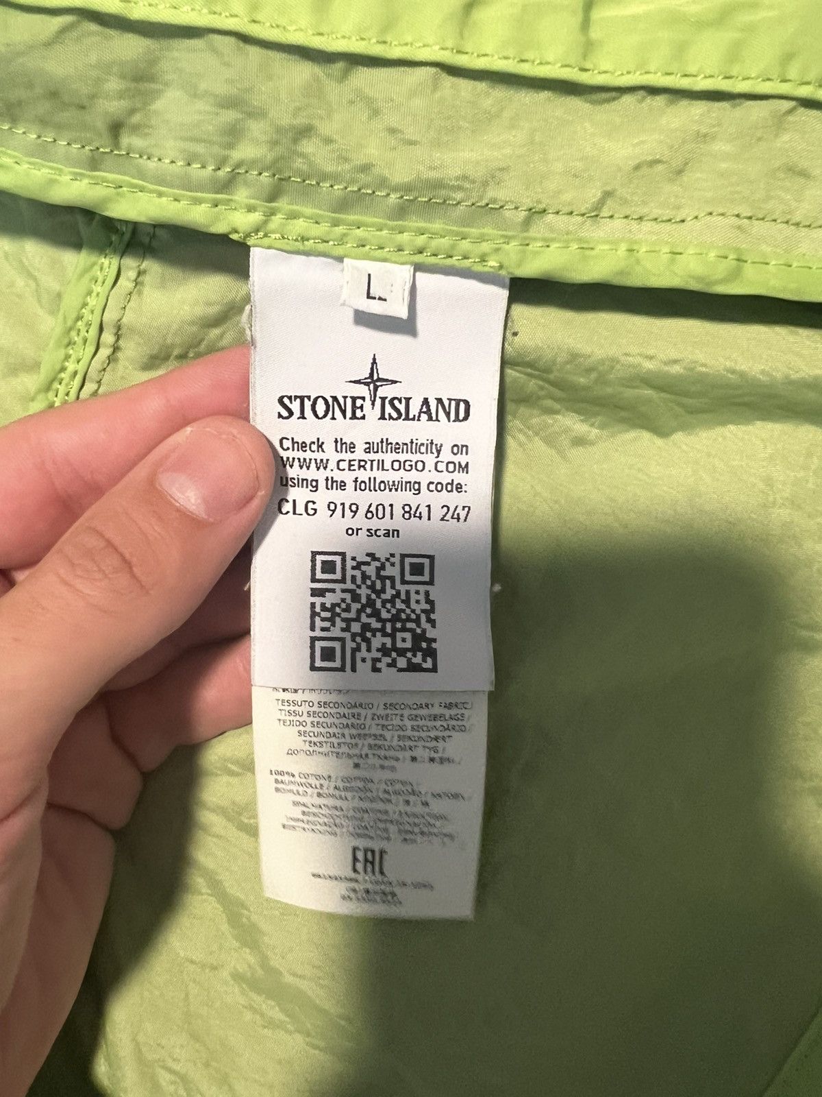 Stone Island Stone Island Mussola Gommata Reflective Jacket Size US M / EU 48-50 / 2 - 4 Thumbnail