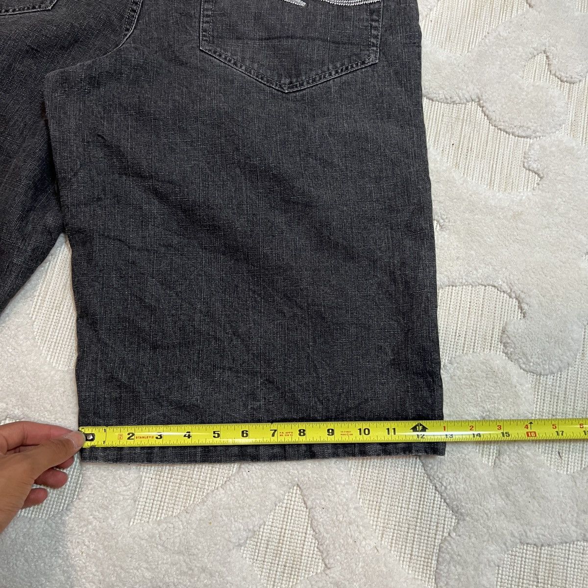Southpole Southpole Shorts Black Baggy Vintage Y2K Jorts Size 36 Size US 36 / EU 52 - 6 Thumbnail