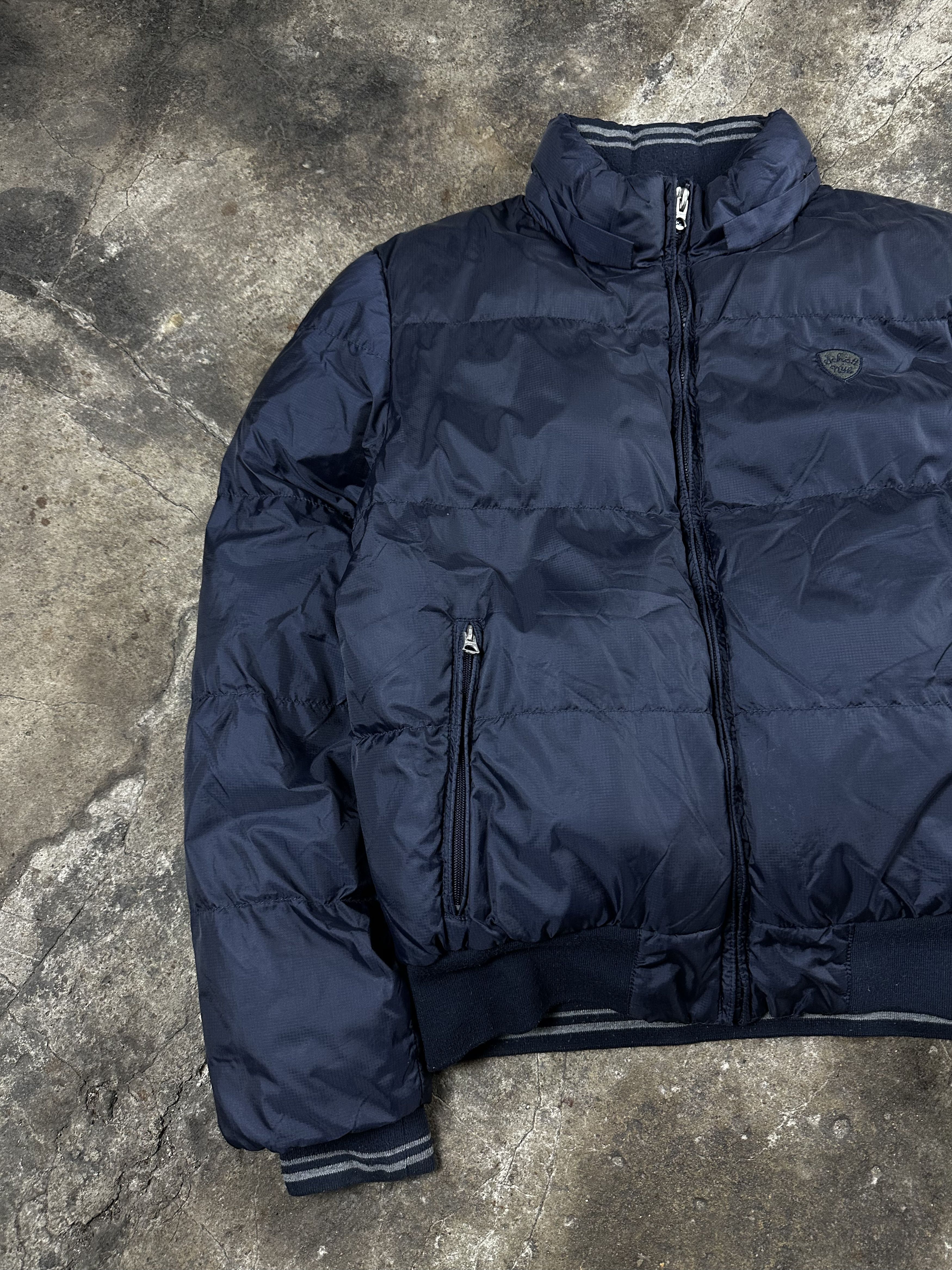Schott 90s Vintage Schott Puffer Boxy Jacket Navy Size US M / EU 48-50 / 2 - 2 Thumbnail